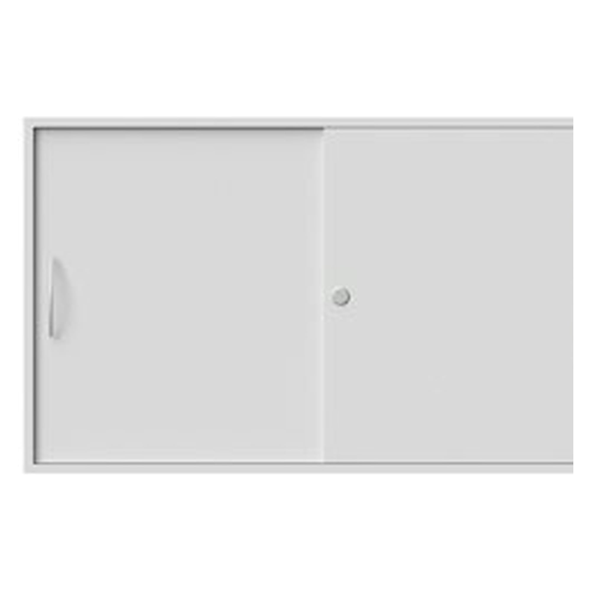 top cabinet wood version with sliding doors, 1200x450x712 mm - Karl 612.423.00