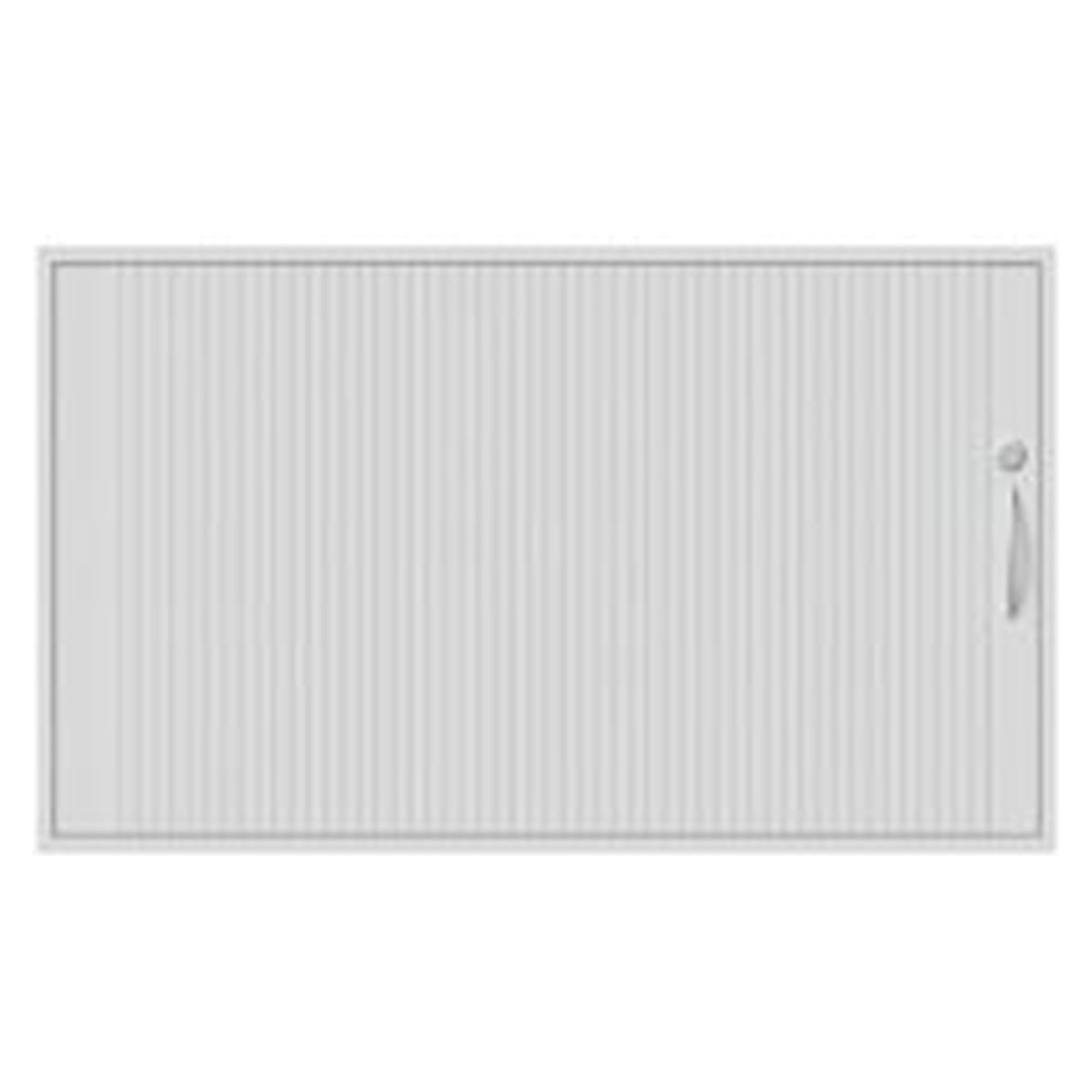 Aufsatzschrank Holzausführung mit Querrollladen, 1200x450x712 mm - Karl 612.424.00