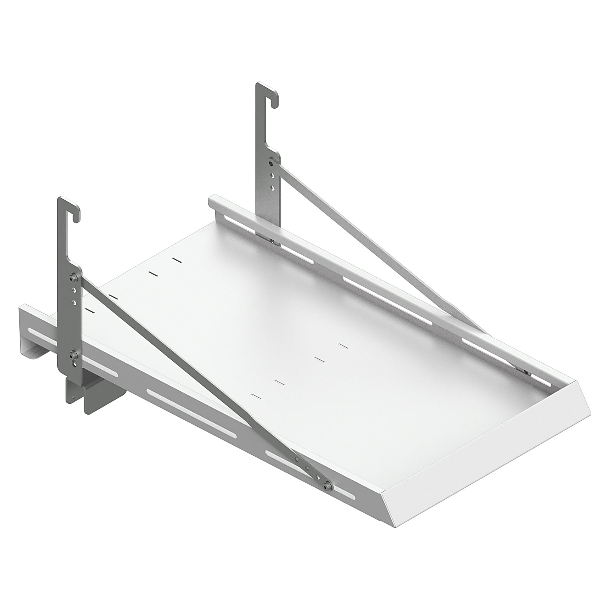 Tablette de retour FIFO sur le piètement de table, 460x900x55 mm - Karl 69.821.70