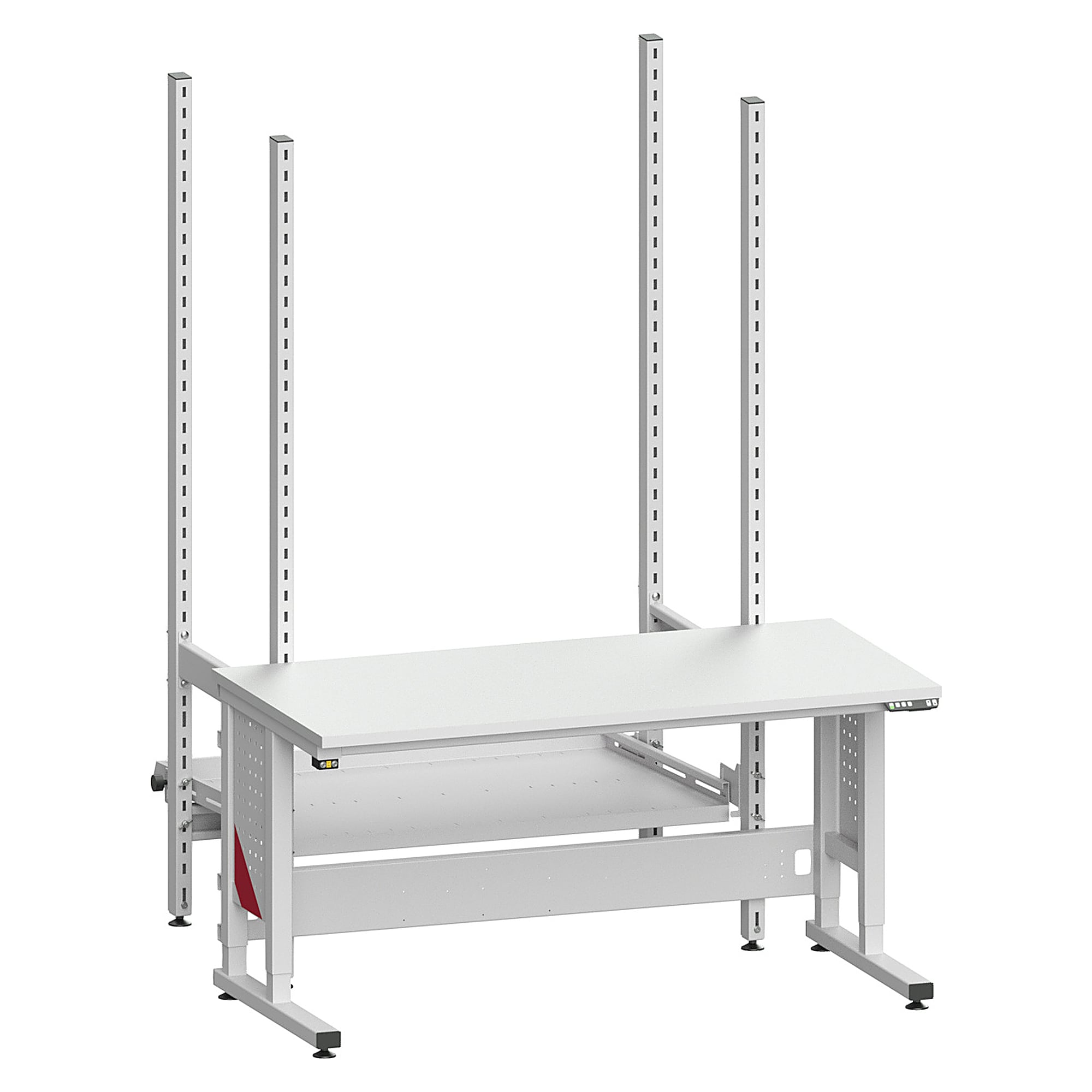 Ablage für FIFO-Rückführung am FIFO-Anbauregal, 1115x900x55 mm