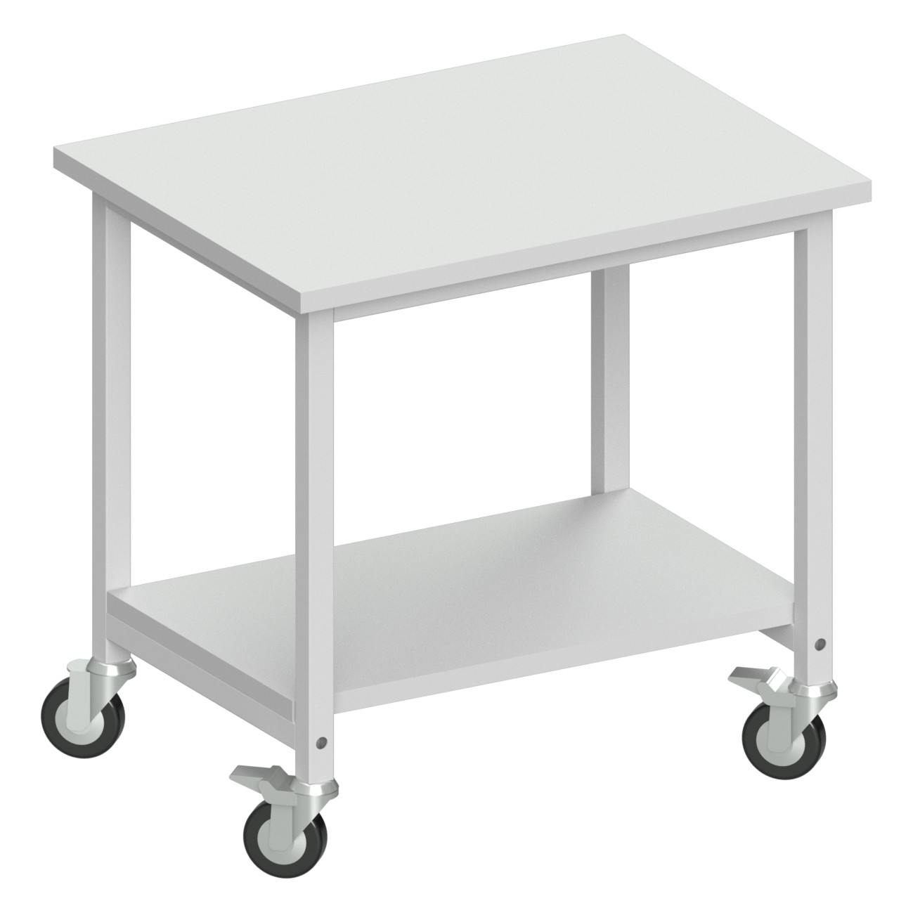 ESD-Beistellwagen Basic fahrbar, 600x800x780 mm - Karl 32.505.34