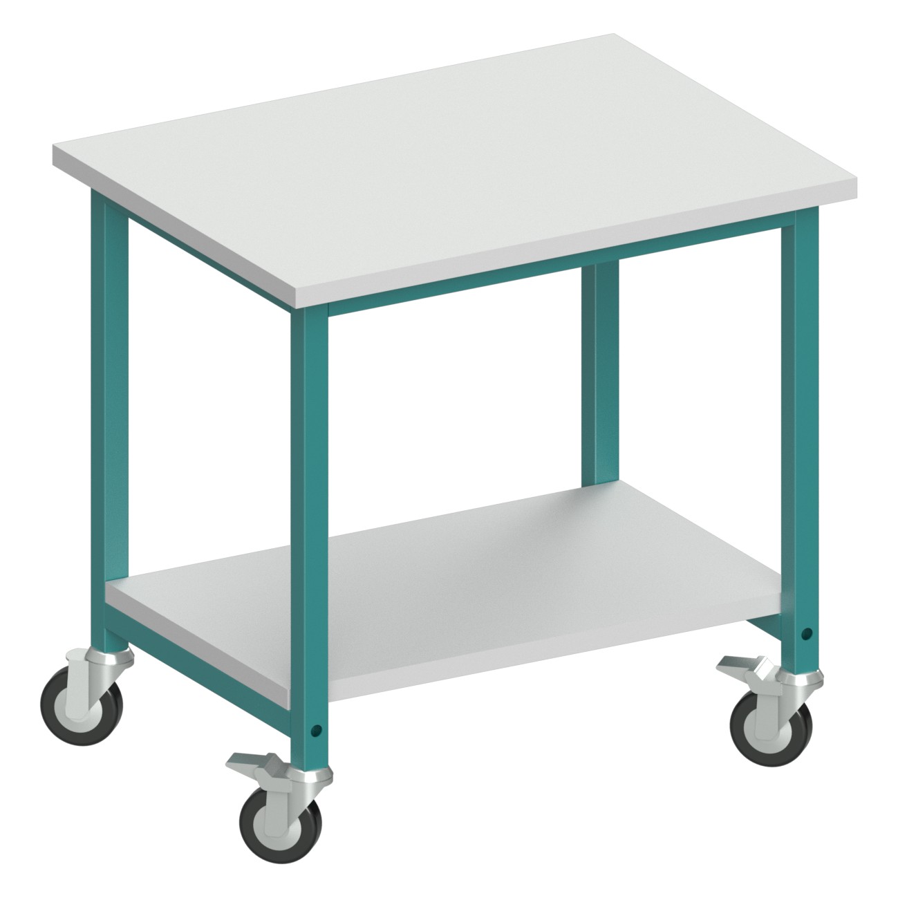 ESD-safe Basic side trolley, mobile, 600x800x780 mm - Karl 32.505.35