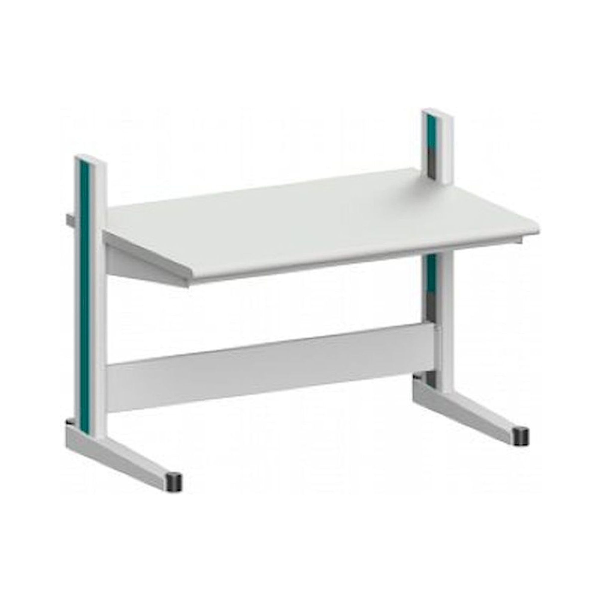 Karl 10.005.12. Arbeitstisch Quadro Basisausstattung, 1300x880x1000 mm