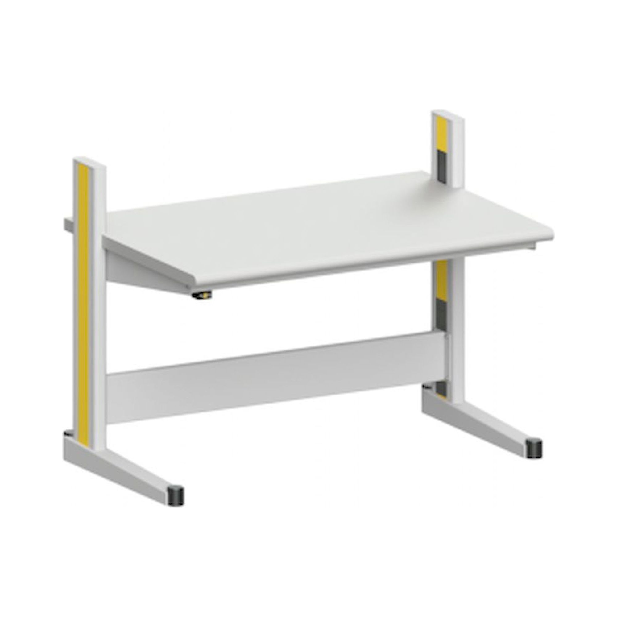 Karl 10.005.26. ESD-Arbeitstisch Quadro Basisausstattung, 1300x880x1000 mm