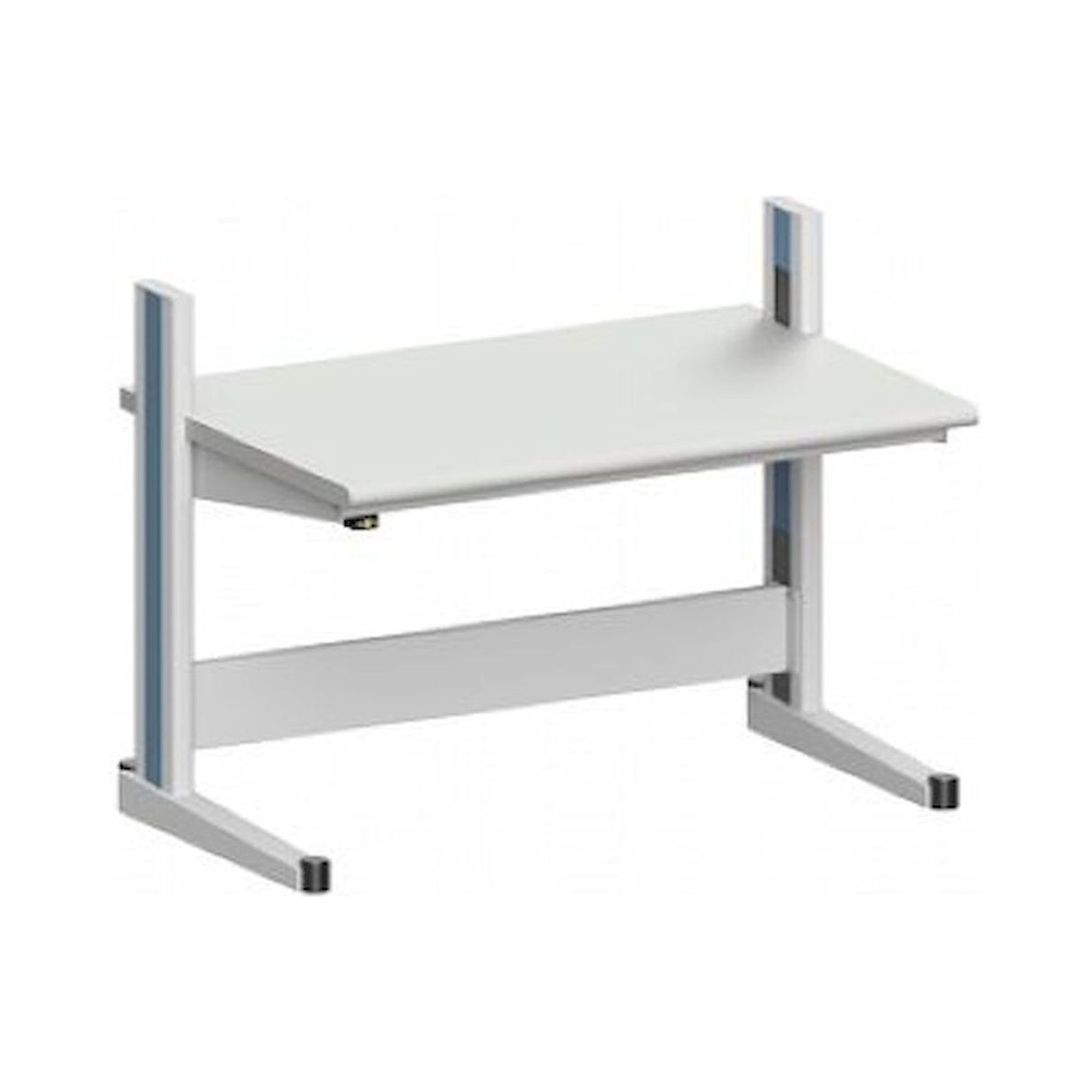 Karl 10.005.28. ESD-Arbeitstisch Quadro Basisausstattung, 1300x880x1000 mm