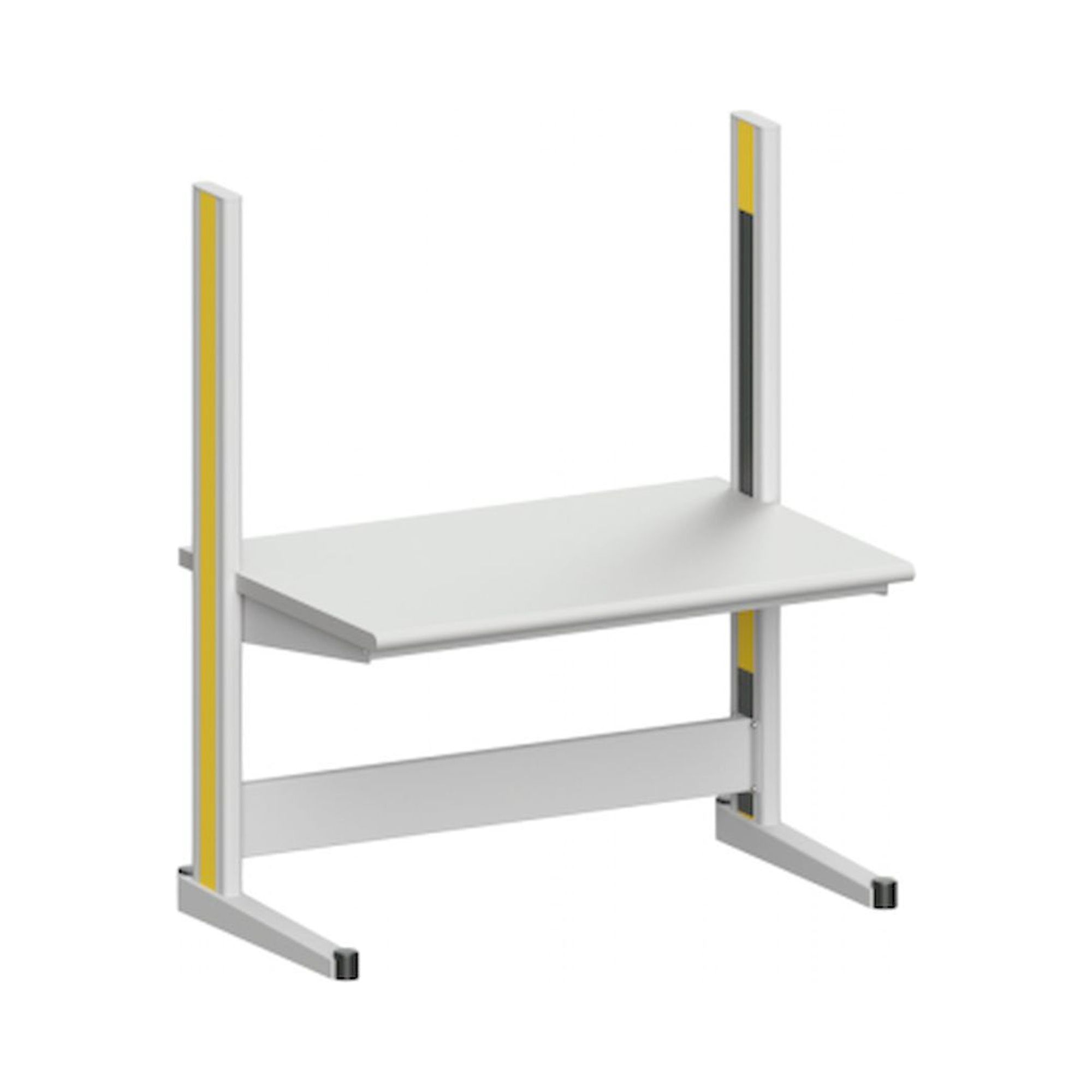 Karl 10.010.16. Arbeitstisch Quadro Basisausstattung, 1300x880x1600 mm