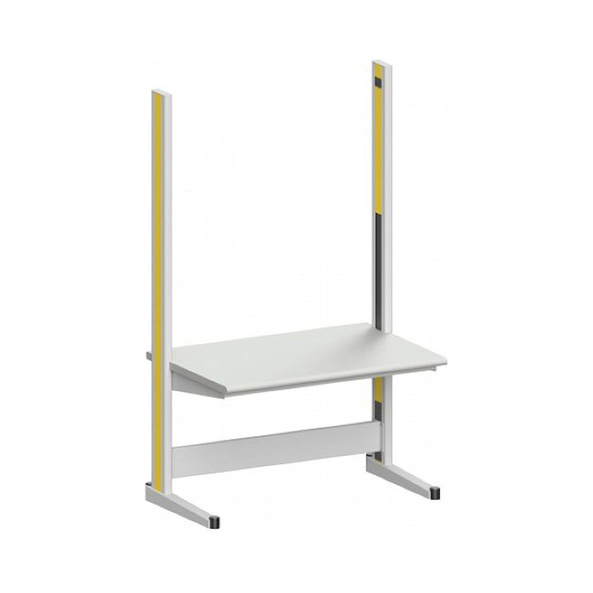 Karl 10.015.16. Arbeitstisch Quadro Basisausstattung, 1300x880x2200 mm