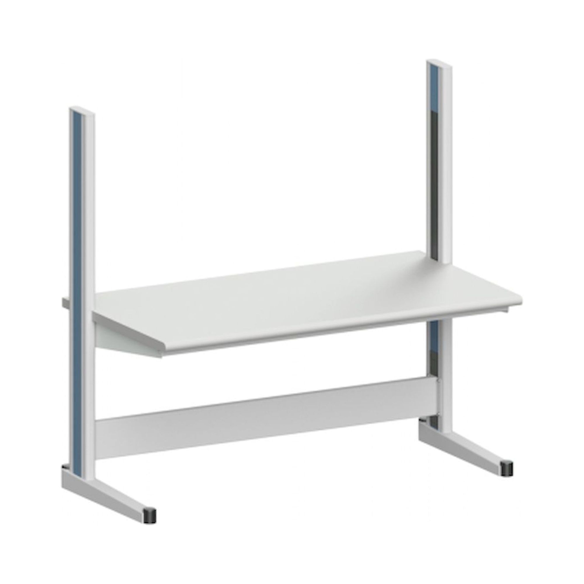 Karl 10.030.18. Arbeitstisch Quadro Basisausstattung, 1650x880x1600 mm