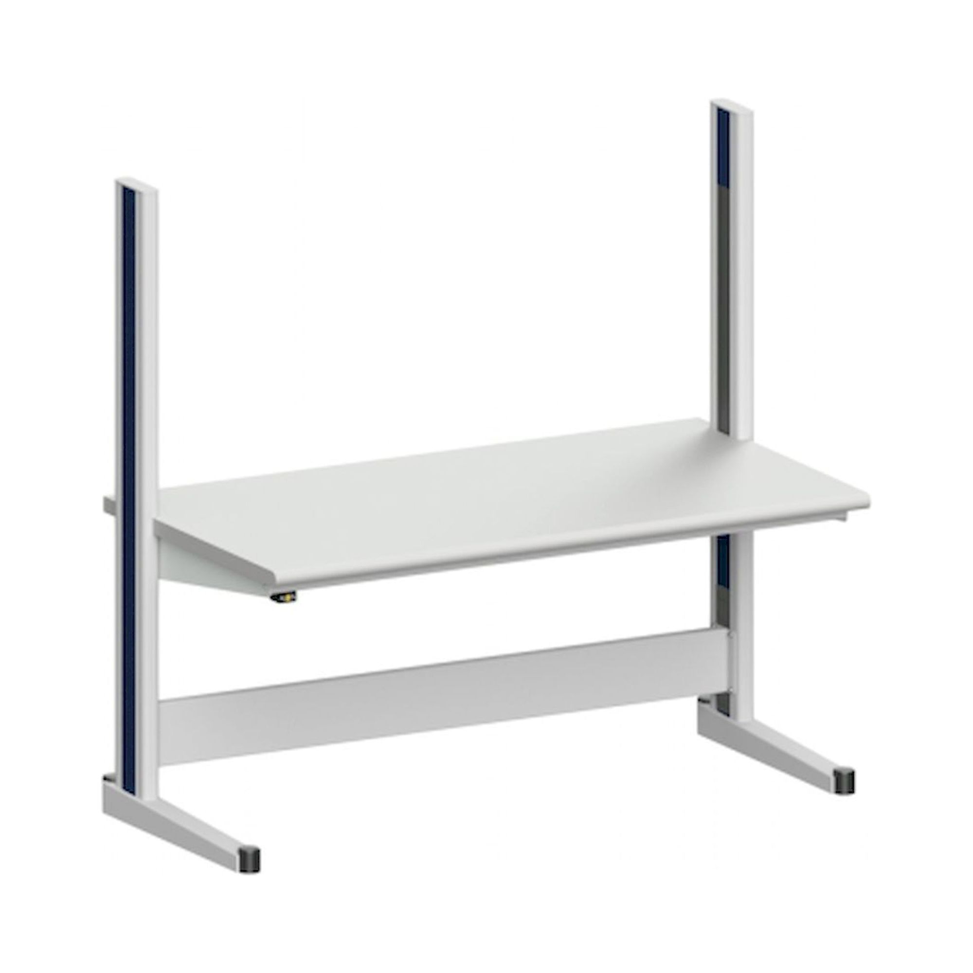 Karl 10.030.23. ESD-Arbeitstisch Quadro Basisausstattung, 1650x880x1600 mm