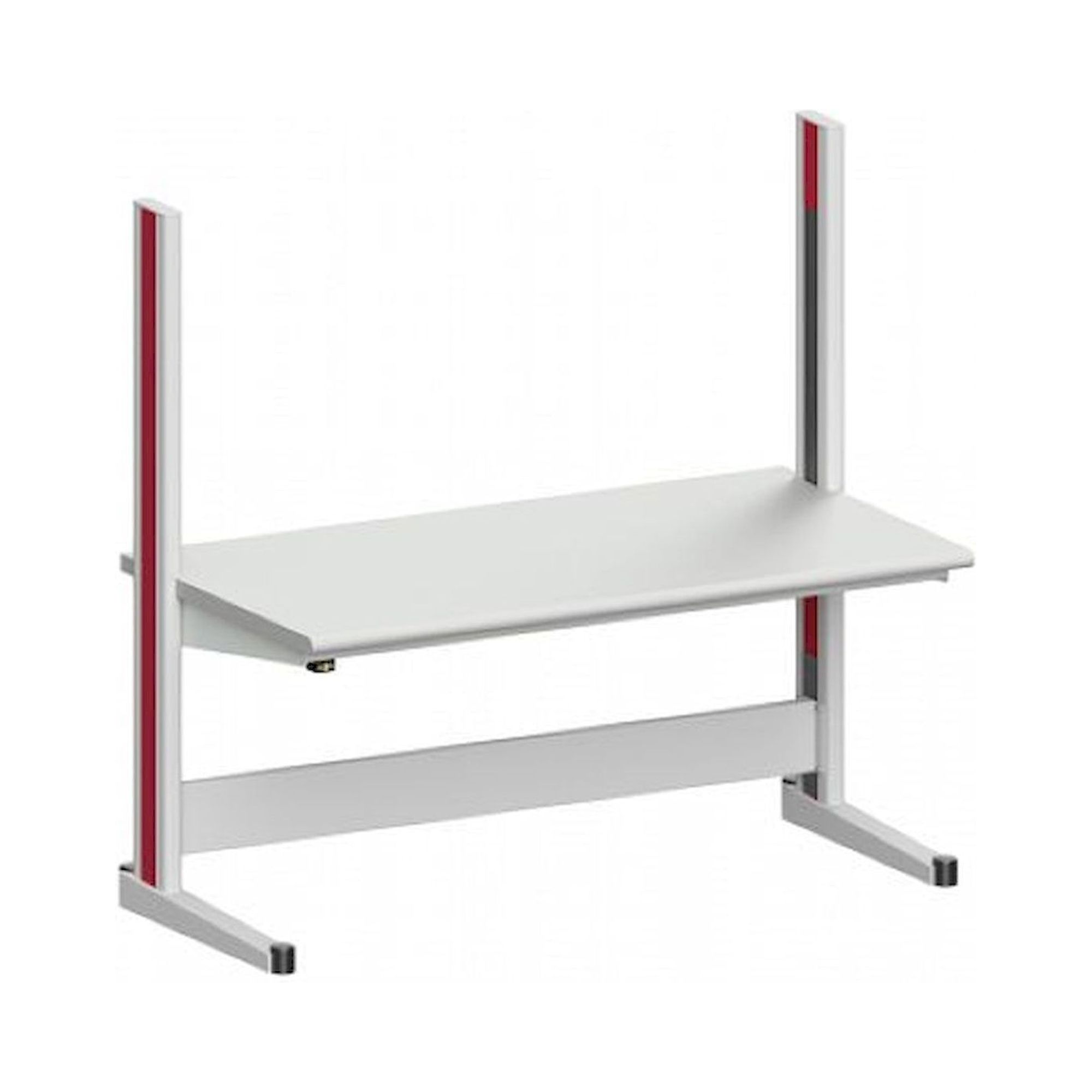 Karl 10.030.24. ESD-Arbeitstisch Quadro Basisausstattung, 1650x880x1600 mm