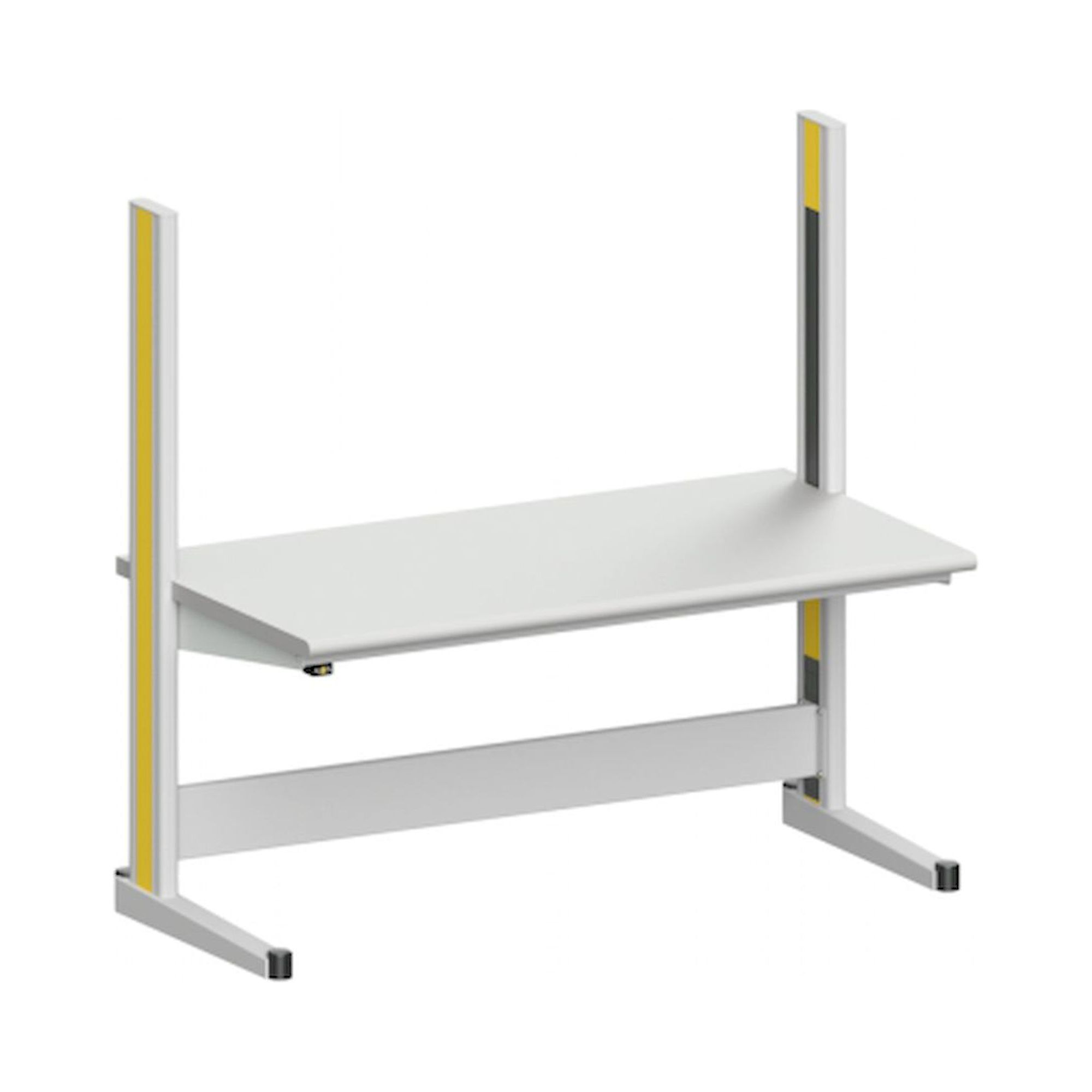 Karl 10.030.26. ESD-Arbeitstisch Quadro Basisausstattung, 1650x880x1600 mm