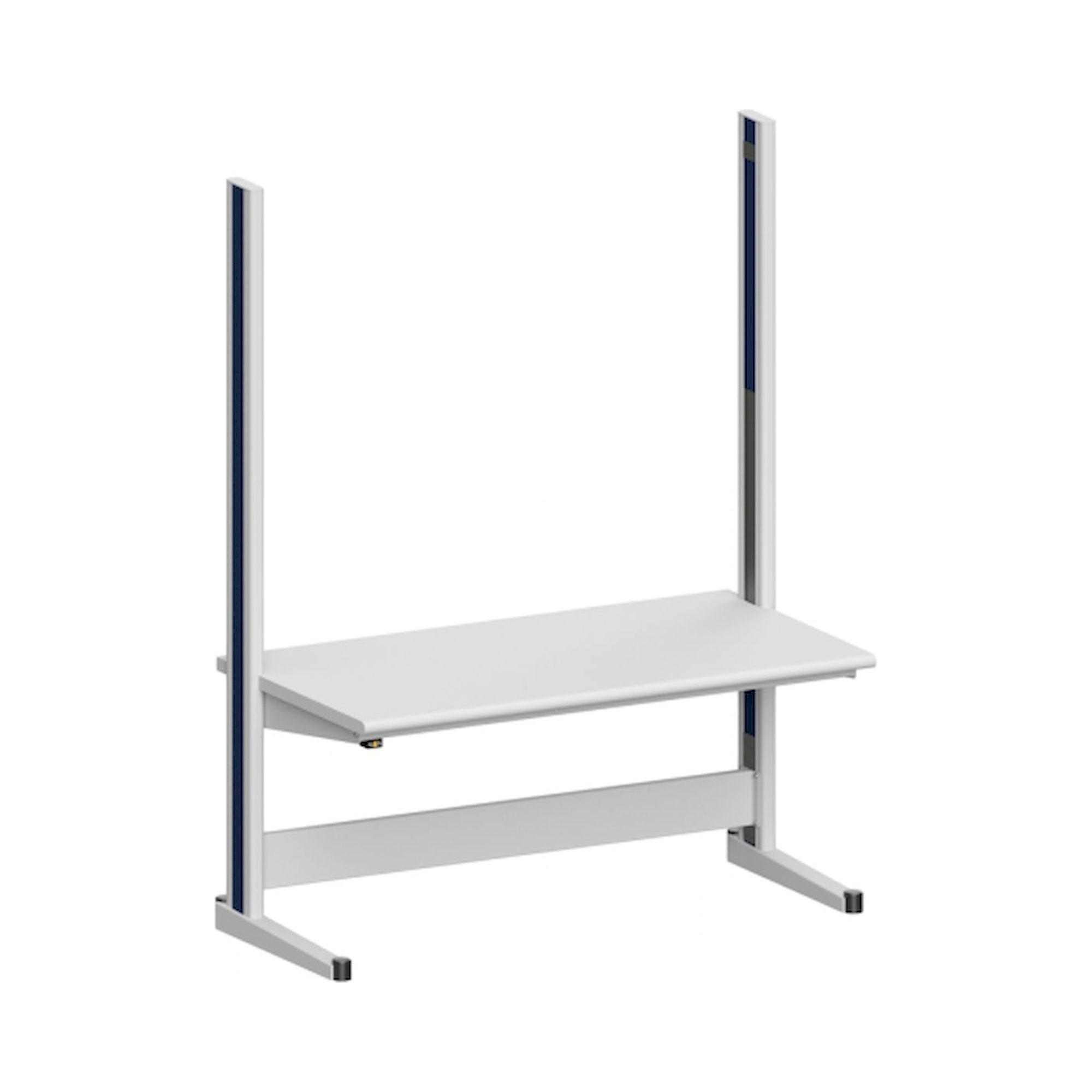 Karl 10.035.23. ESD-Arbeitstisch Quadro Basisausstattung, 1650x880x2200 mm