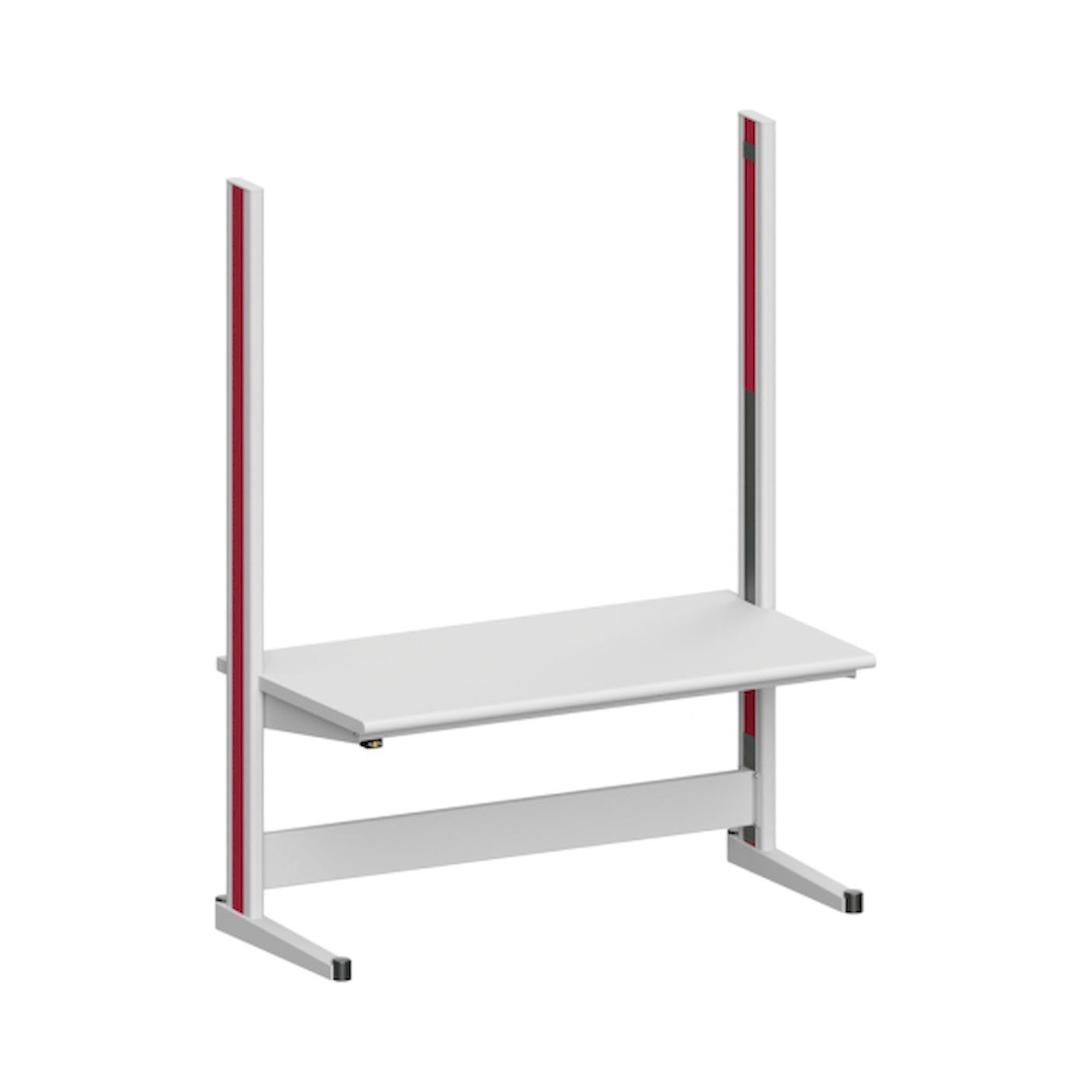 Karl 10.035.24. ESD-Arbeitstisch Quadro Basisausstattung, 1650x880x2200 mm