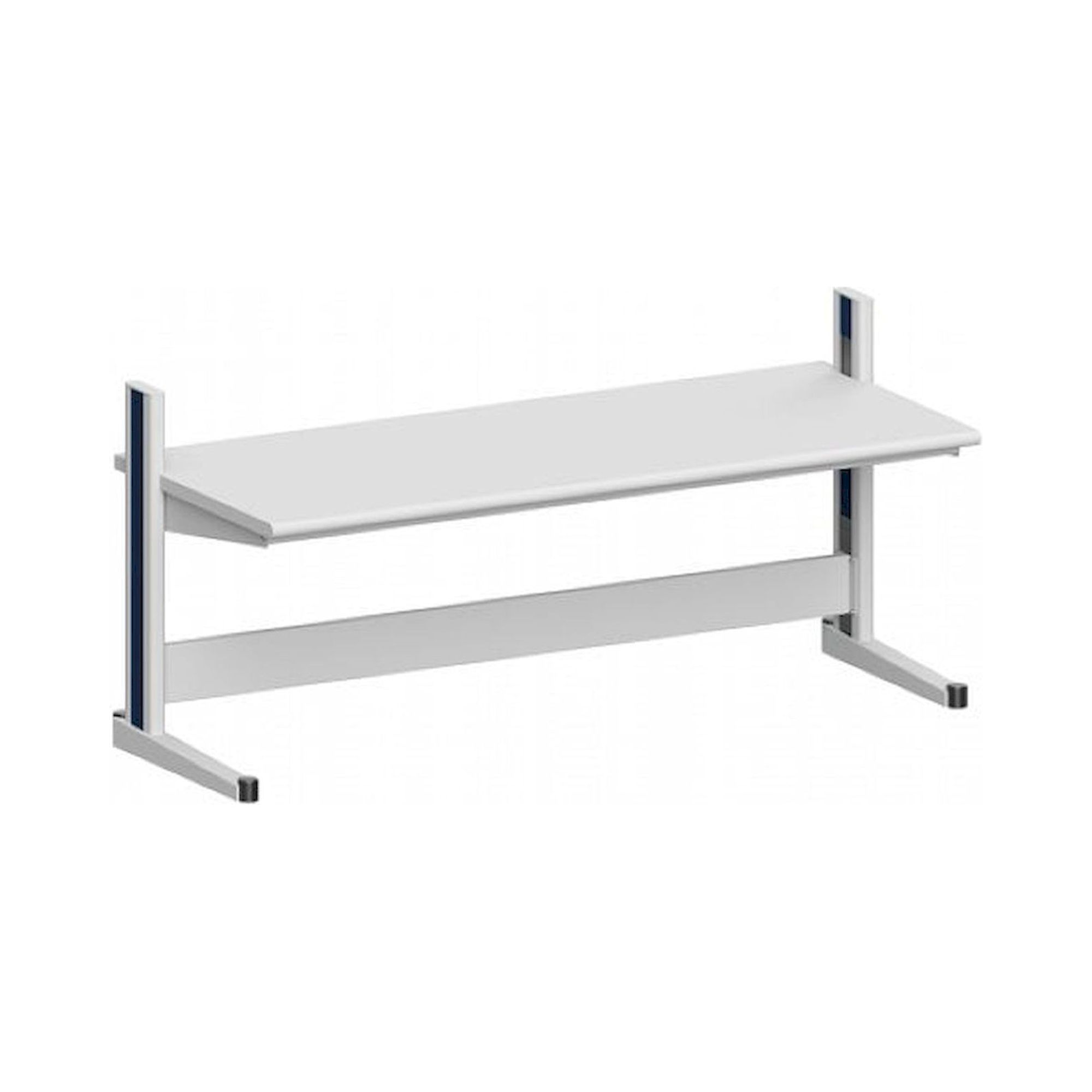 Karl 10.045.13. Arbeitstisch Quadro Basisausstattung, 2135x880x1000 mm