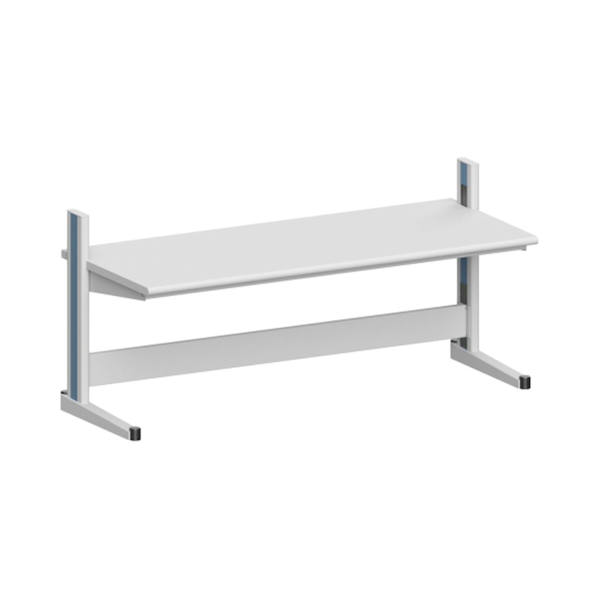 Karl 10.045.18. Arbeitstisch Quadro Basisausstattung, 2135x880x1000 mm