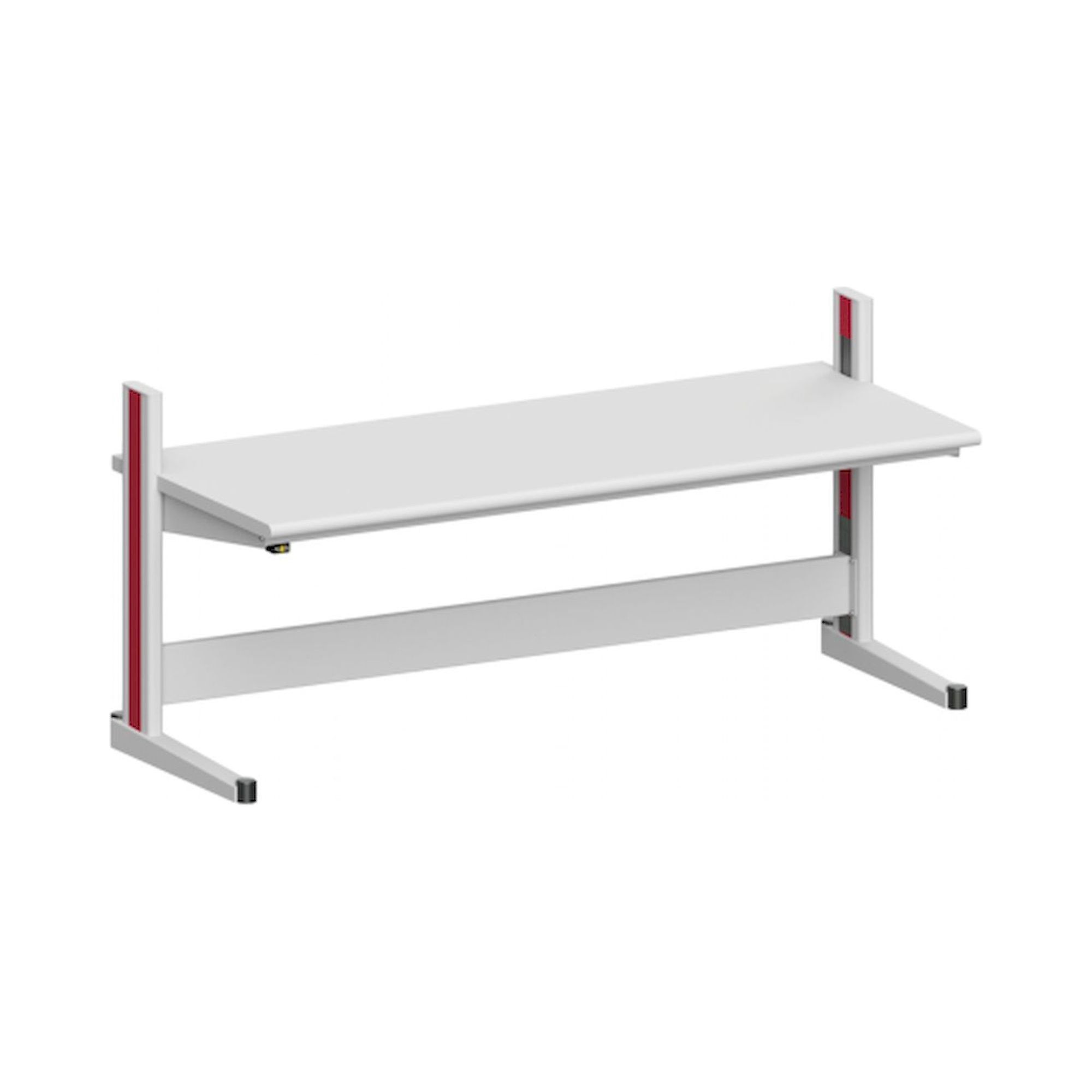 Karl 10.045.24. ESD-Arbeitstisch Quadro Basisausstattung, 2135x880x1000 mm