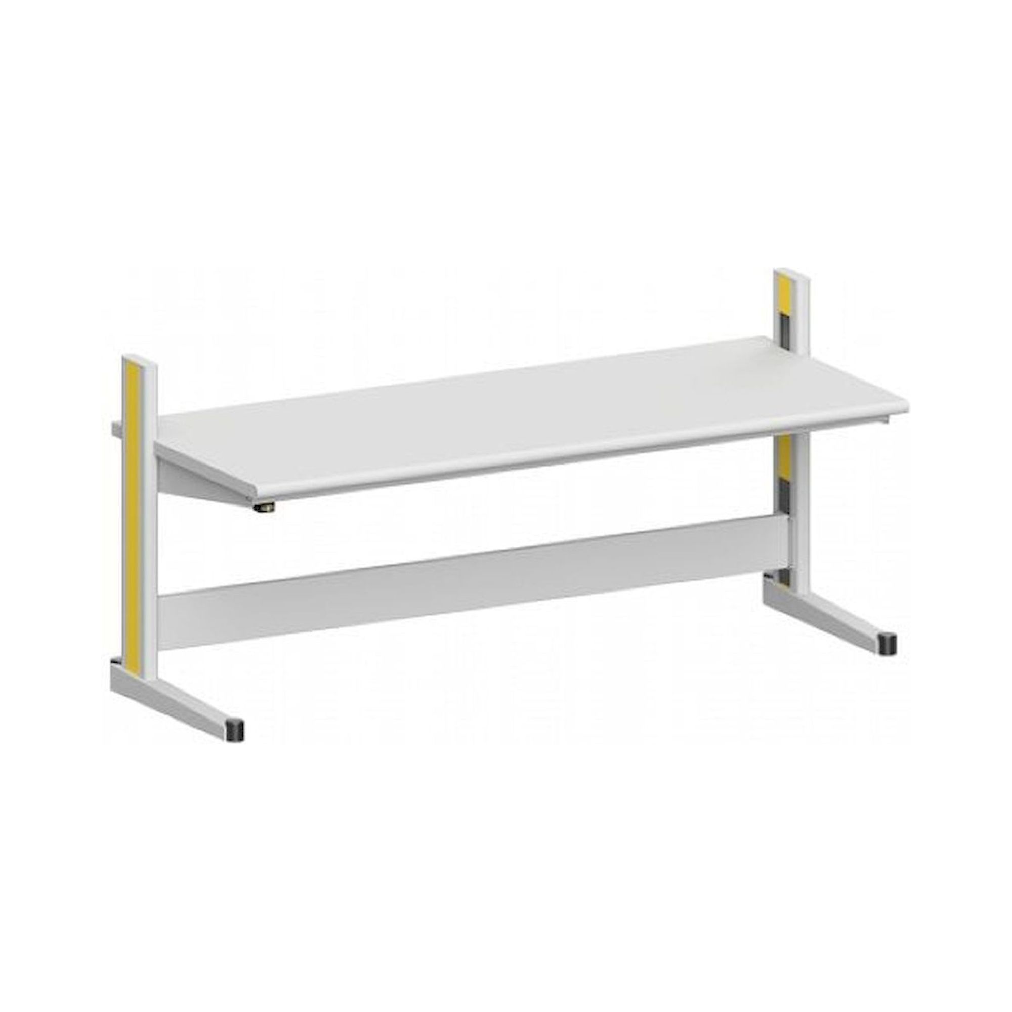 Karl 10.045.26. ESD-Arbeitstisch Quadro Basisausstattung, 2135x880x1000 mm