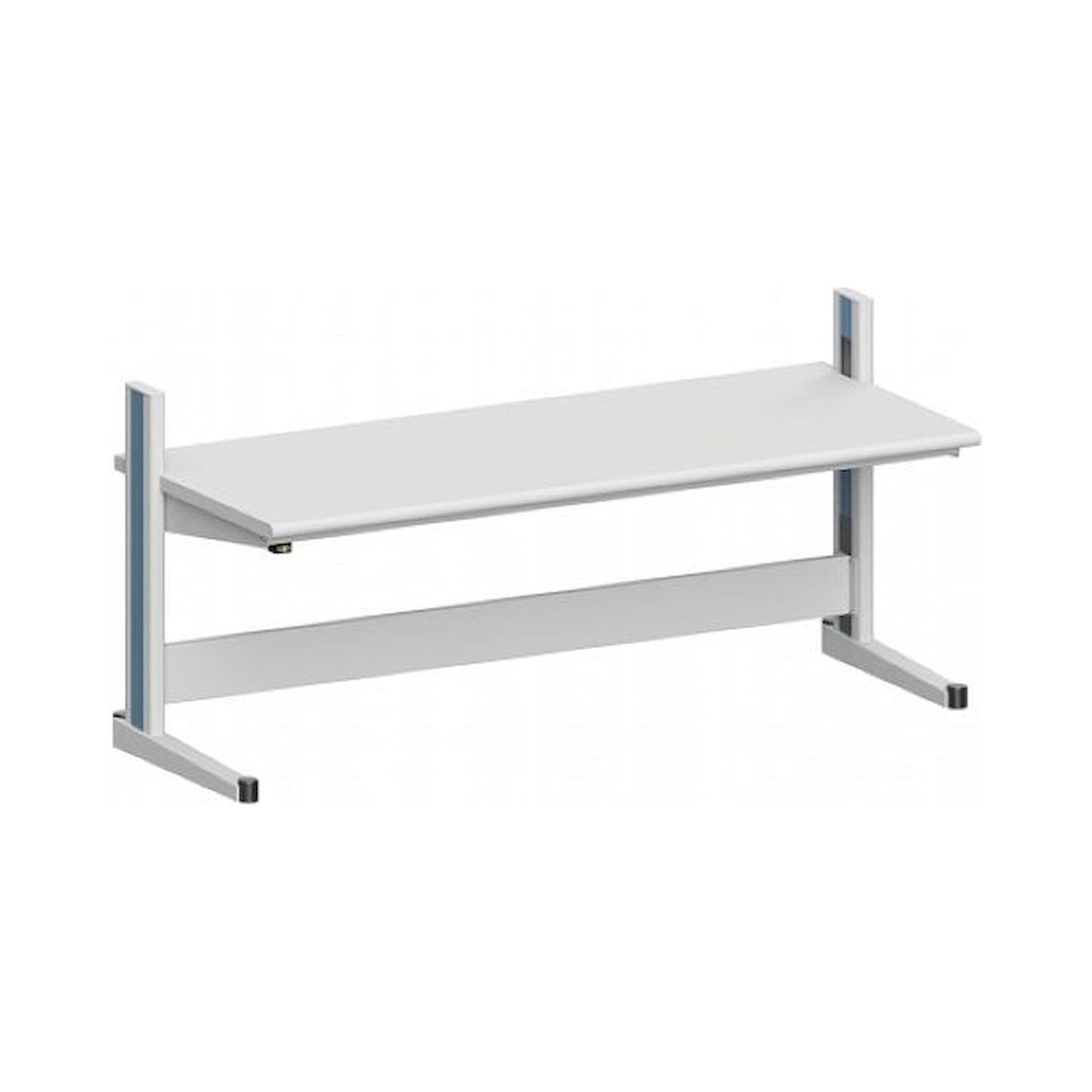 Karl 10.045.28. ESD-Arbeitstisch Quadro Basisausstattung, 2135x880x1000 mm