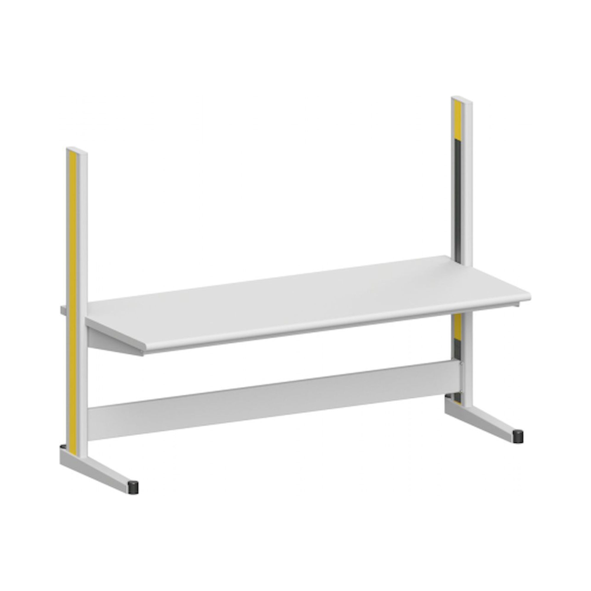 Karl 10.050.16. Arbeitstisch Quadro Basisausstattung, 2135x880x1600 mm