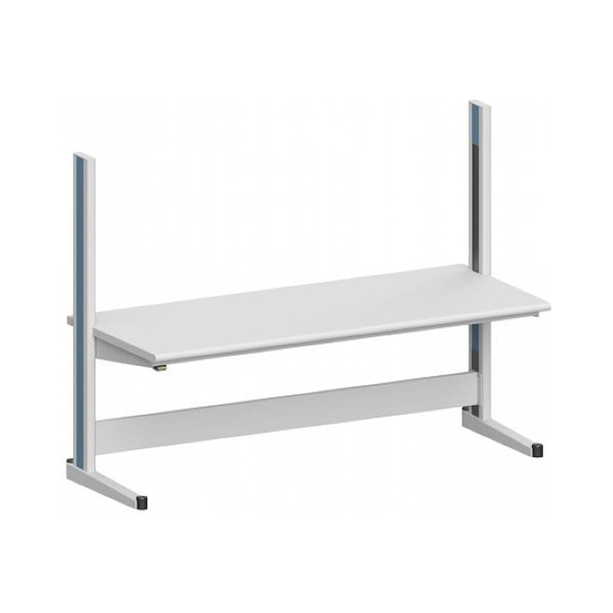 Karl 10.050.28. ESD-Arbeitstisch Quadro Basisausstattung, 2135x880x1600 mm