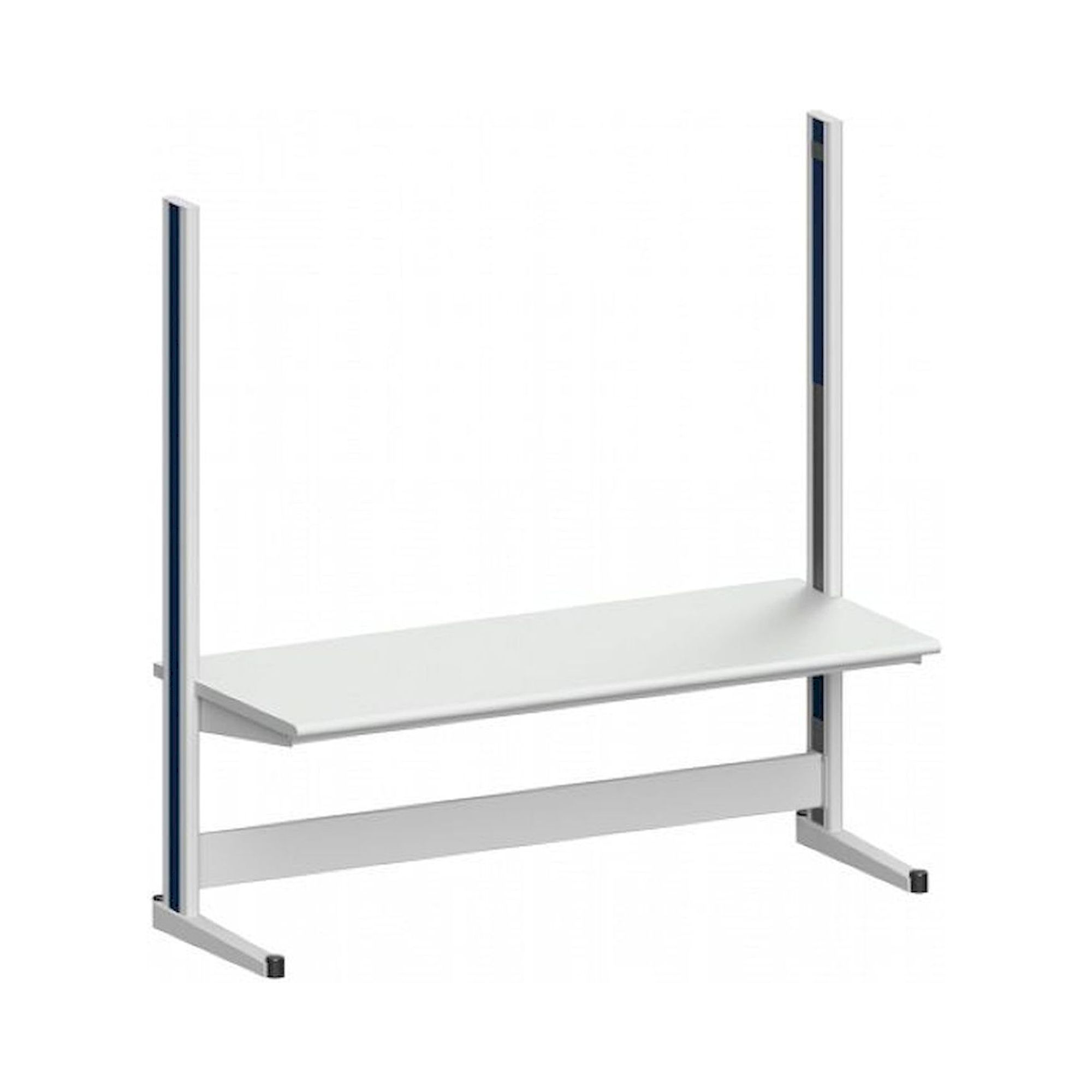 Karl 10.055.13. Arbeitstisch Quadro Basisausstattung, 2135x880x2200 mm