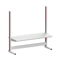 Karl 10.055.14. Arbeitstisch Quadro Basisausstattung, 2135x880x2200 mm