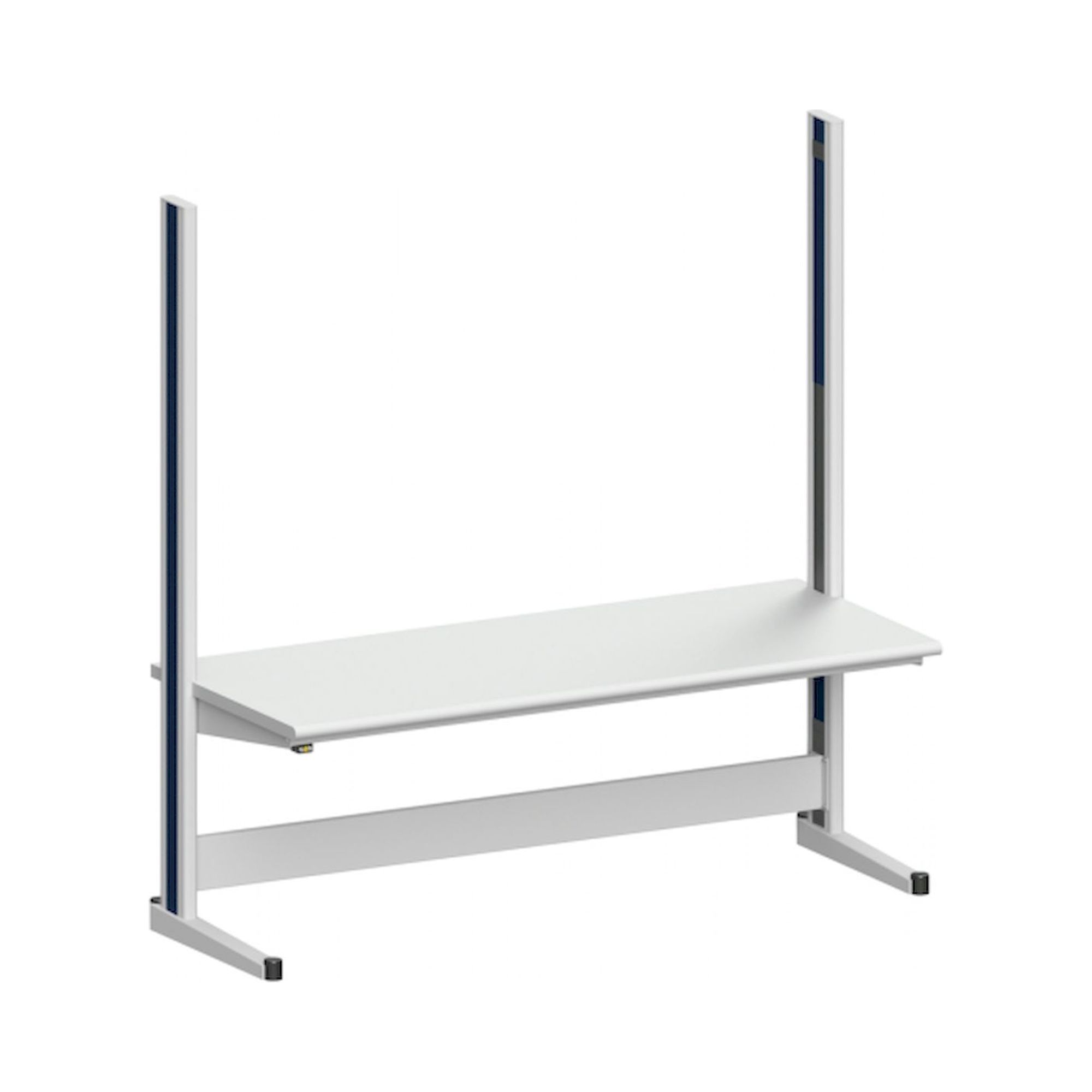 Karl 10.055.23. ESD-Arbeitstisch Quadro Basisausstattung, 2135x880x2200 mm