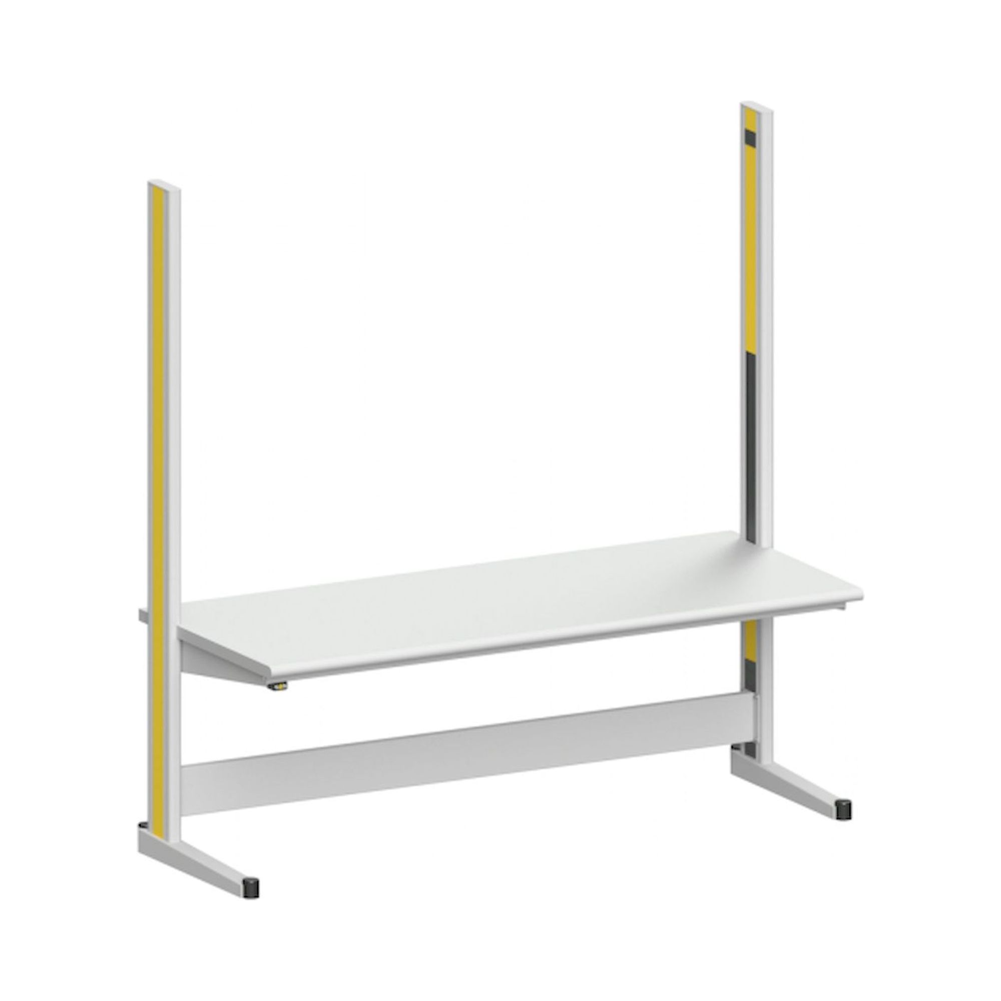 Karl 10.055.26. ESD-Arbeitstisch Quadro Basisausstattung, 2135x880x2200 mm