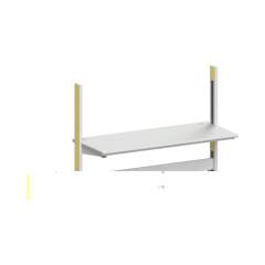 Karl 10.250.26. ESD-Arbeitstisch Quadro Grundelement mit Kabelwanne, 2135x880x1600 mm