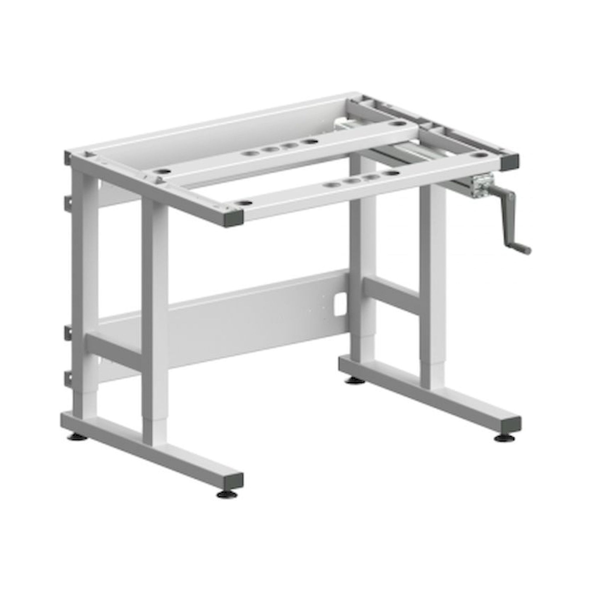 Karl 25.103.70. Tischgestell Sintro 930 Höhenverstellung mit Handkurbel, 930x750 mm