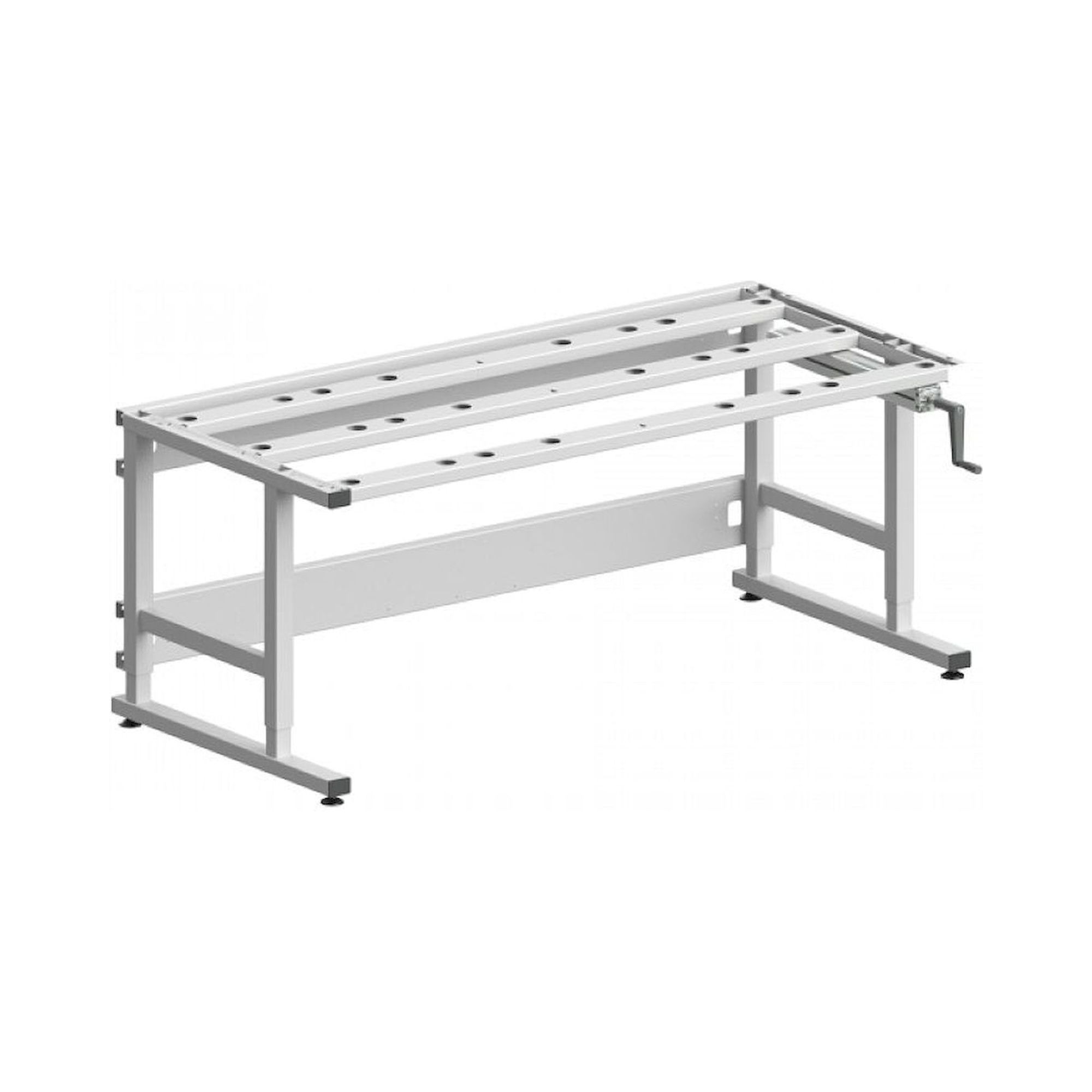 Karl 25.146.70. Tischgestell Sintro 1830 Höhenverstellung mit Handkurbel, 1830x900 mm