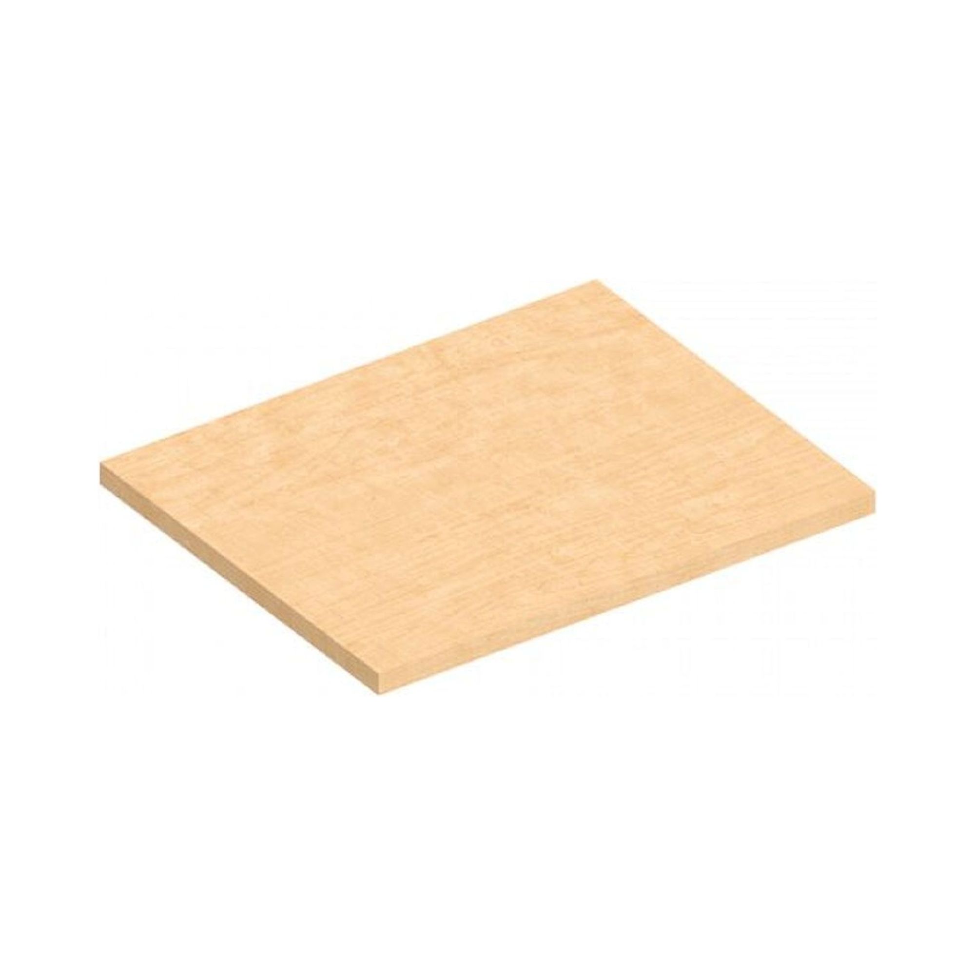 Karl 25.903.85. Tischplatte Sintro 930 Multiplex Buche Natur, 930x750 mm