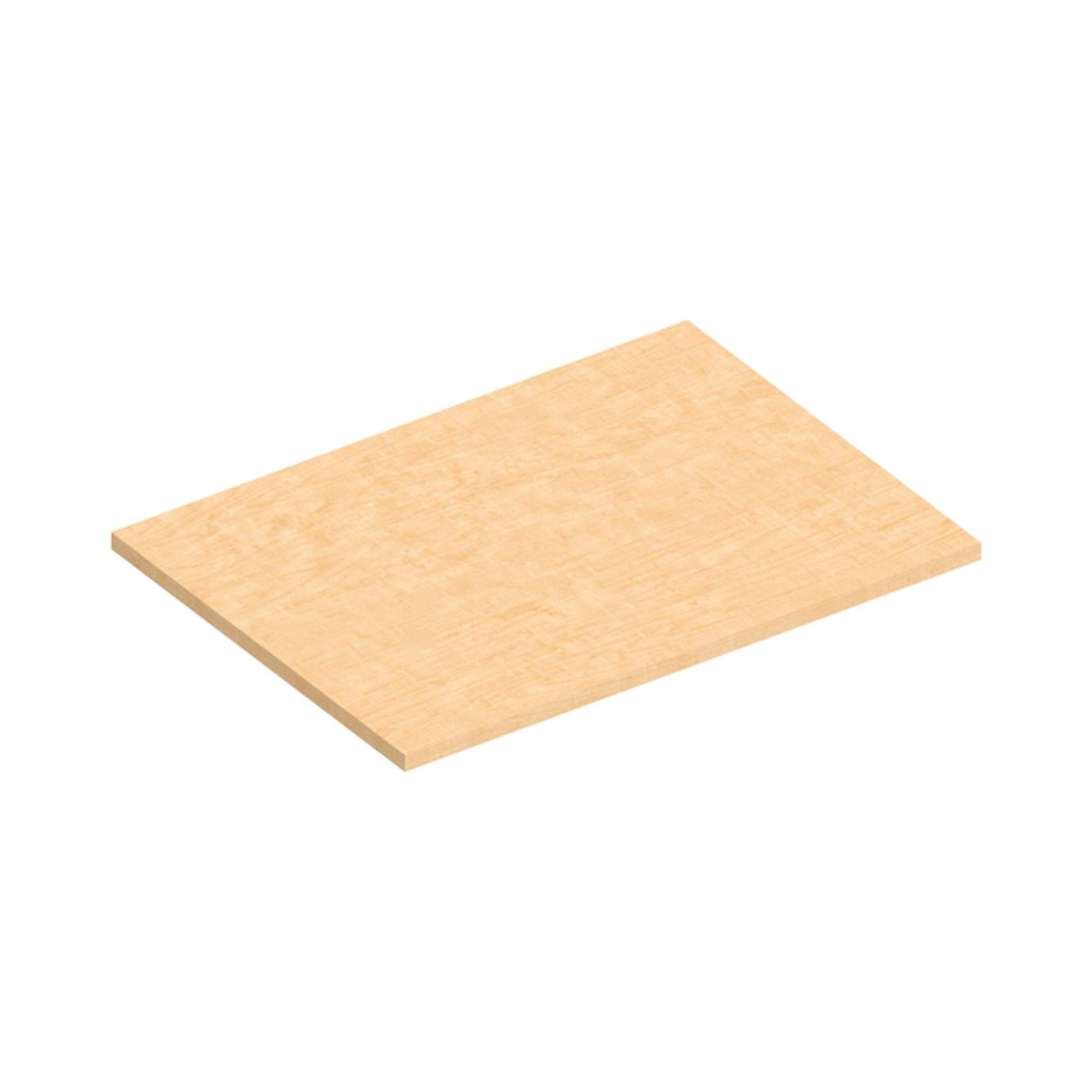 Karl 25.920.85. Tischplatte Sintro 1230 Multiplex Buche Natur, 1230x900 mm