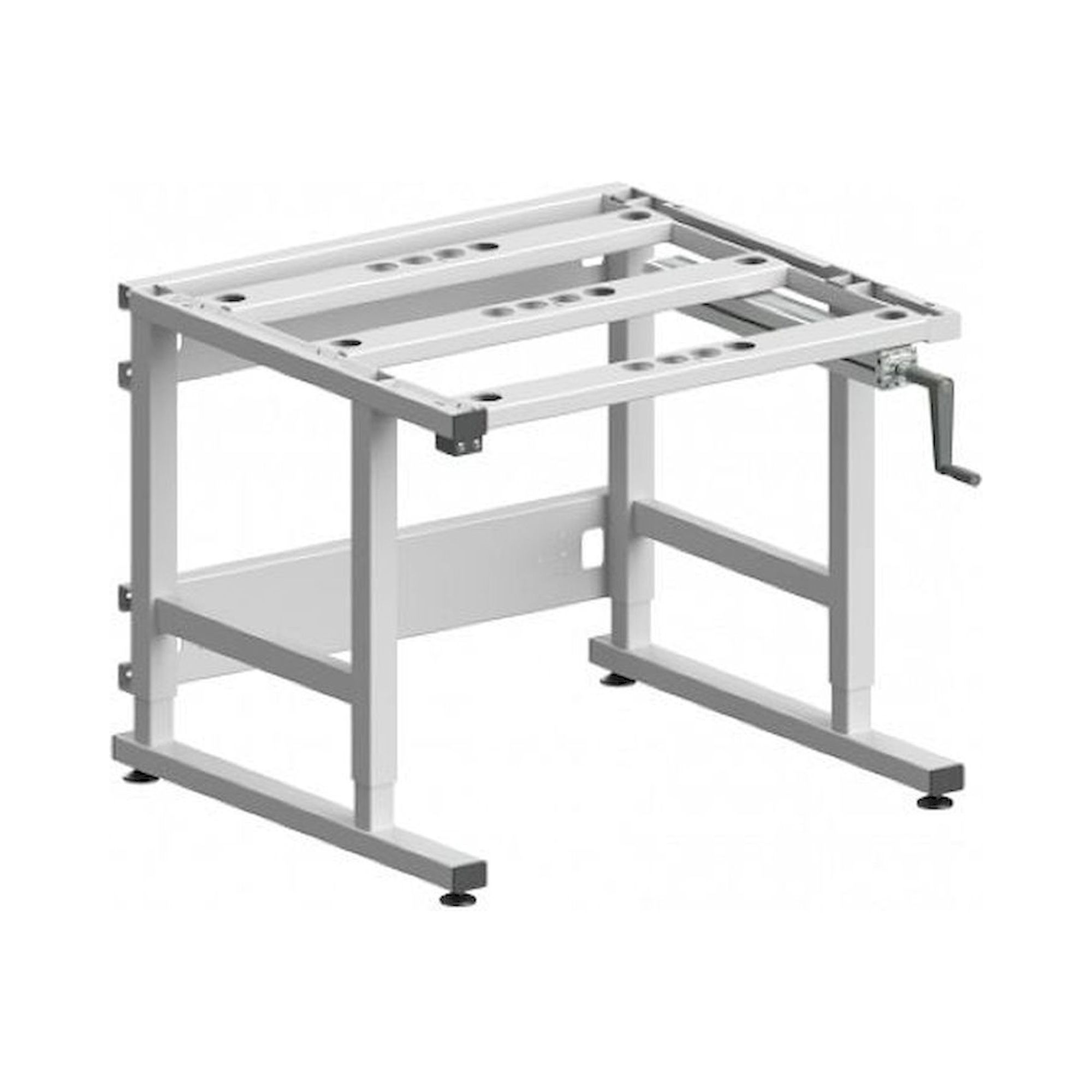 Karl 26.102.70. ESD-Tischgestell Sintro 930 Höhenverstellung mit Handkurbel, 930x900 mm