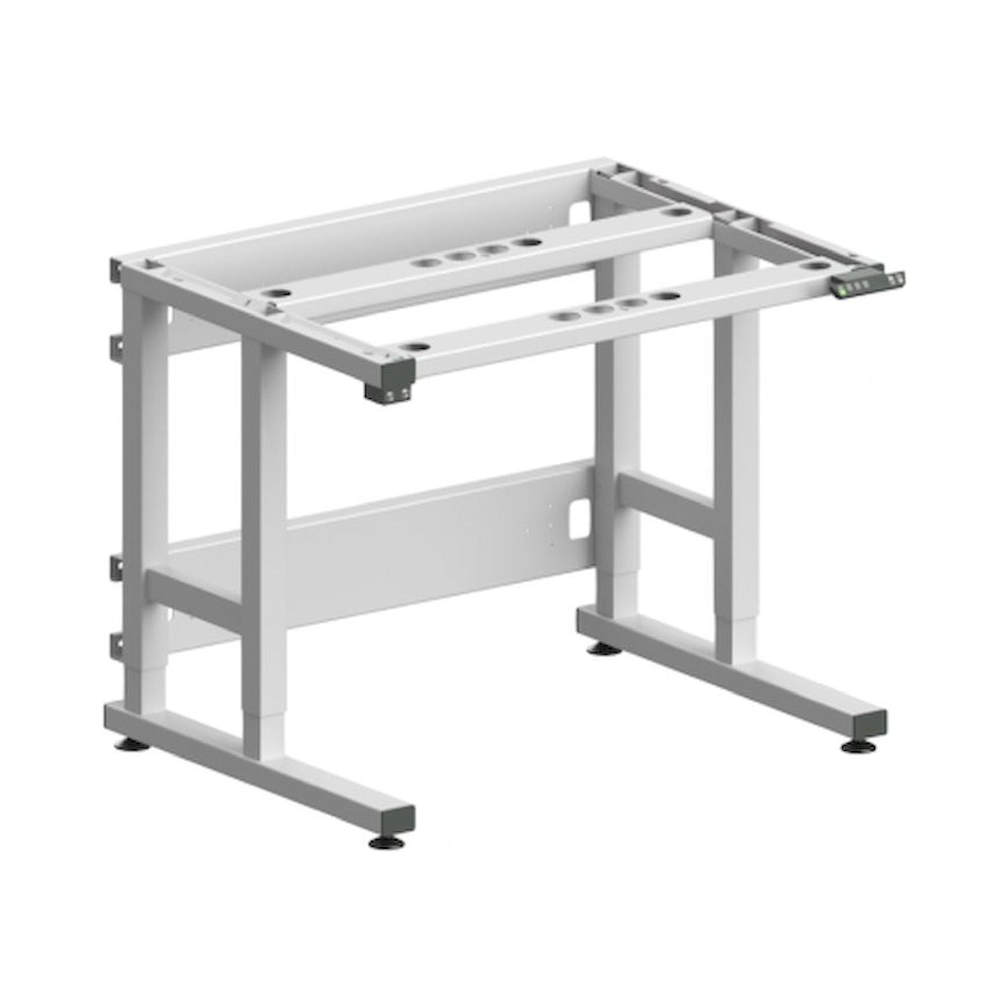 Karl 26.303.60. ESD-Tischgestell Sintro 930 (CH) Höhenverstellung mit Elektromotor Memo, 930x750x740-1140mm