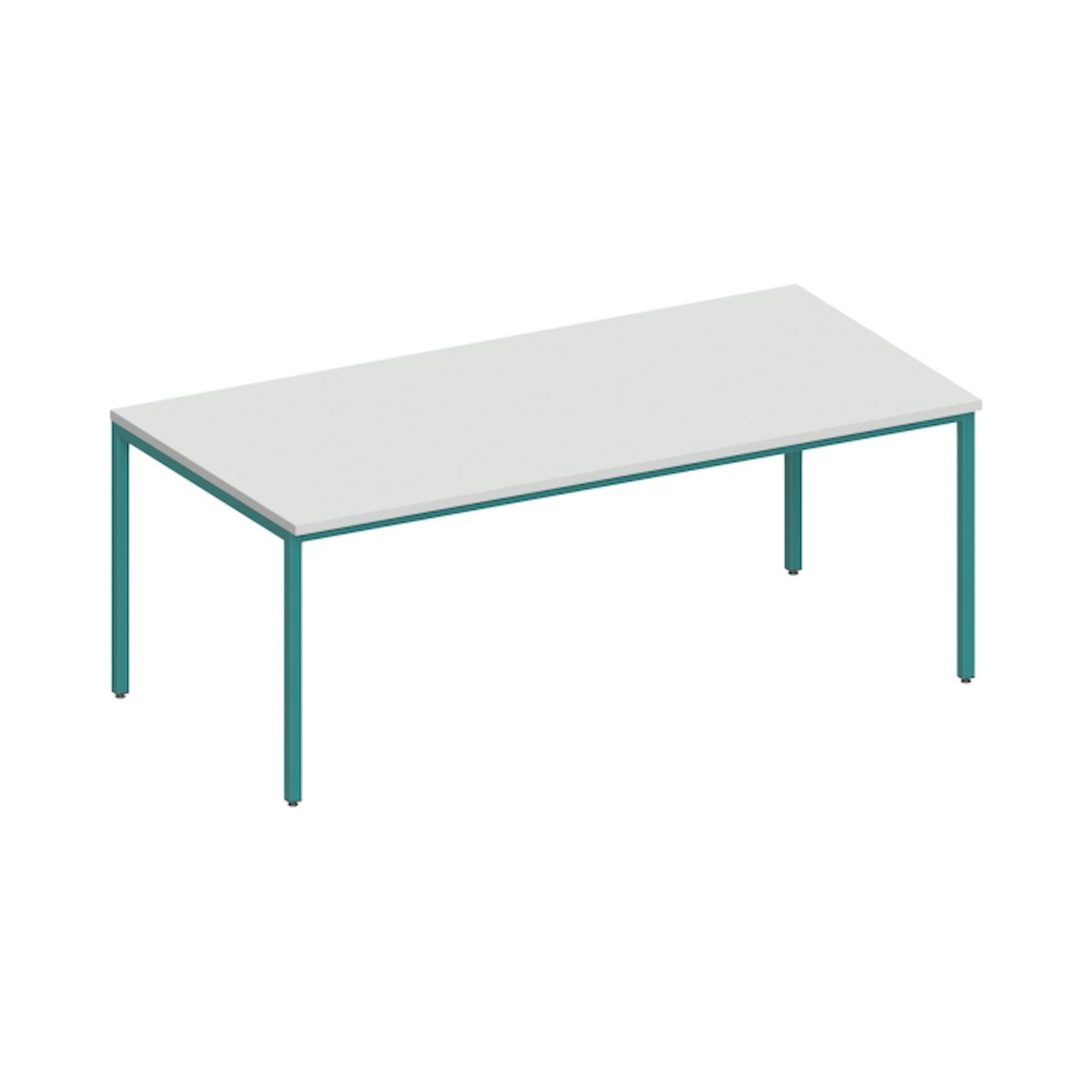 Karl 30.045.47. Arbeitstisch Basic 2000 Basisausstattung, 2000x1000 mm