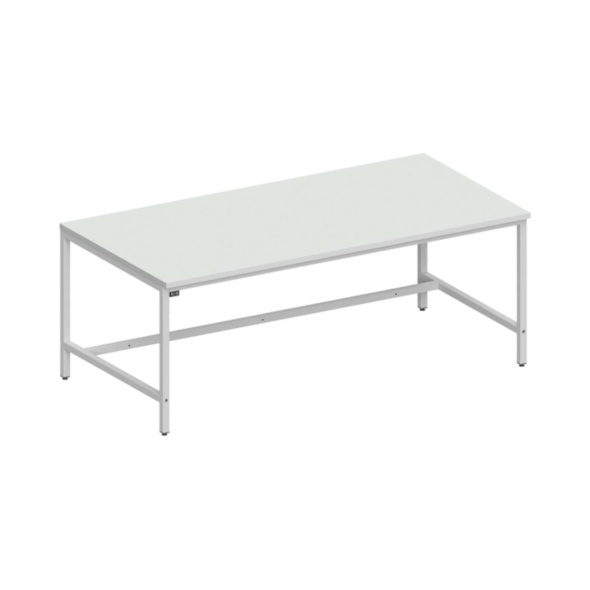 Karl 30.145.34. ESD-Arbeitstisch Basic 2000 verstärkte Ausführung, 2000x1000 mm
