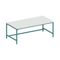 Karl 30.145.48. ESD-Arbeitstisch Basic 2000 verstärkte Ausführung, 2000x1000 mm