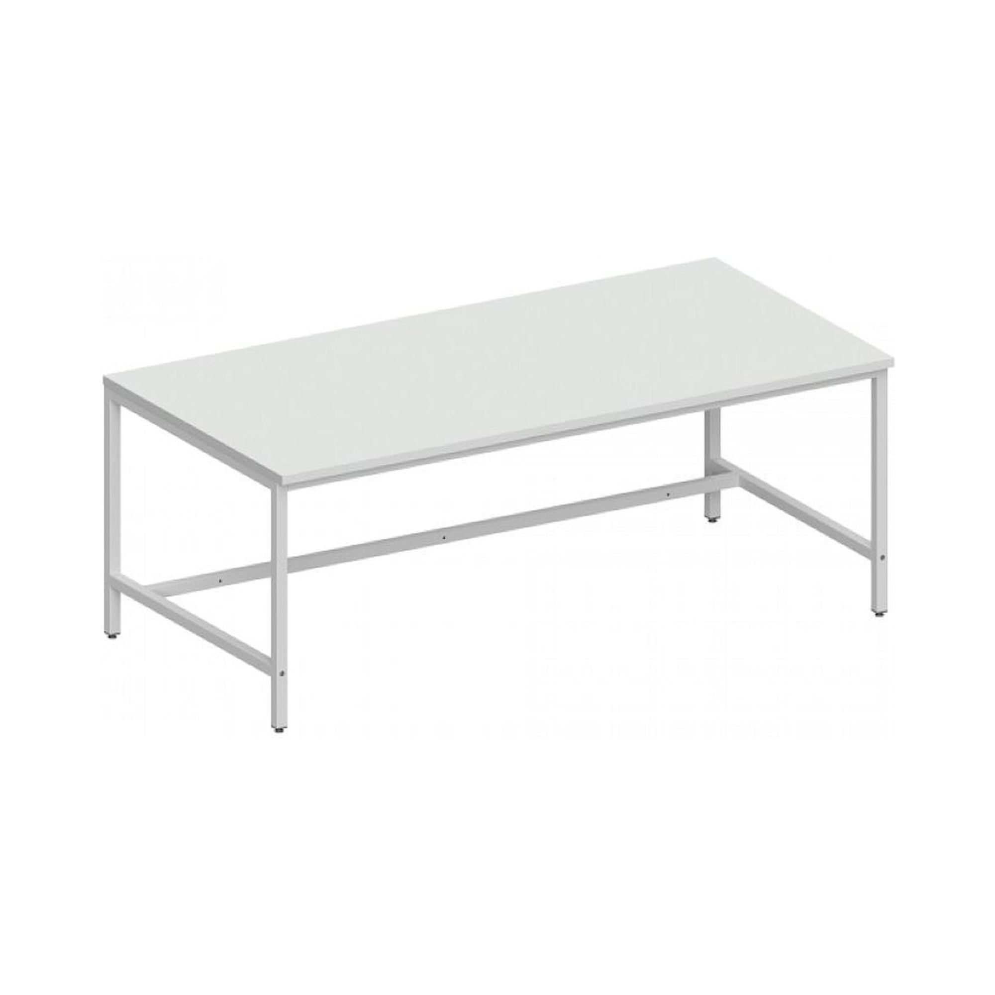 Karl 30.145.63. Arbeitstisch Basic 2000 verstärkte Ausführung, 2000x1000 mm