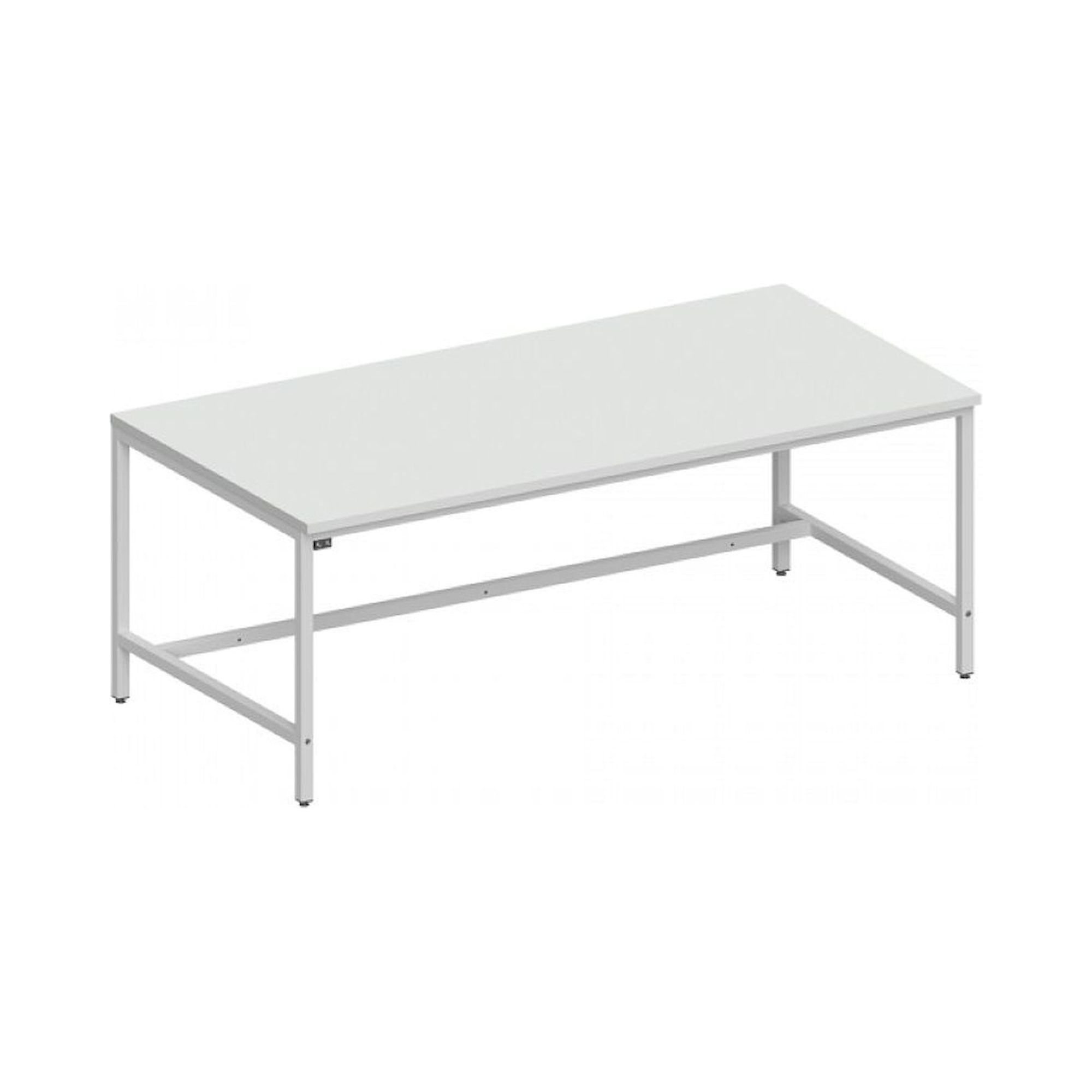 Karl 30.145.66. ESD-Arbeitstisch Basic 2000 verstärkte Ausführung, 2000x1000 mm