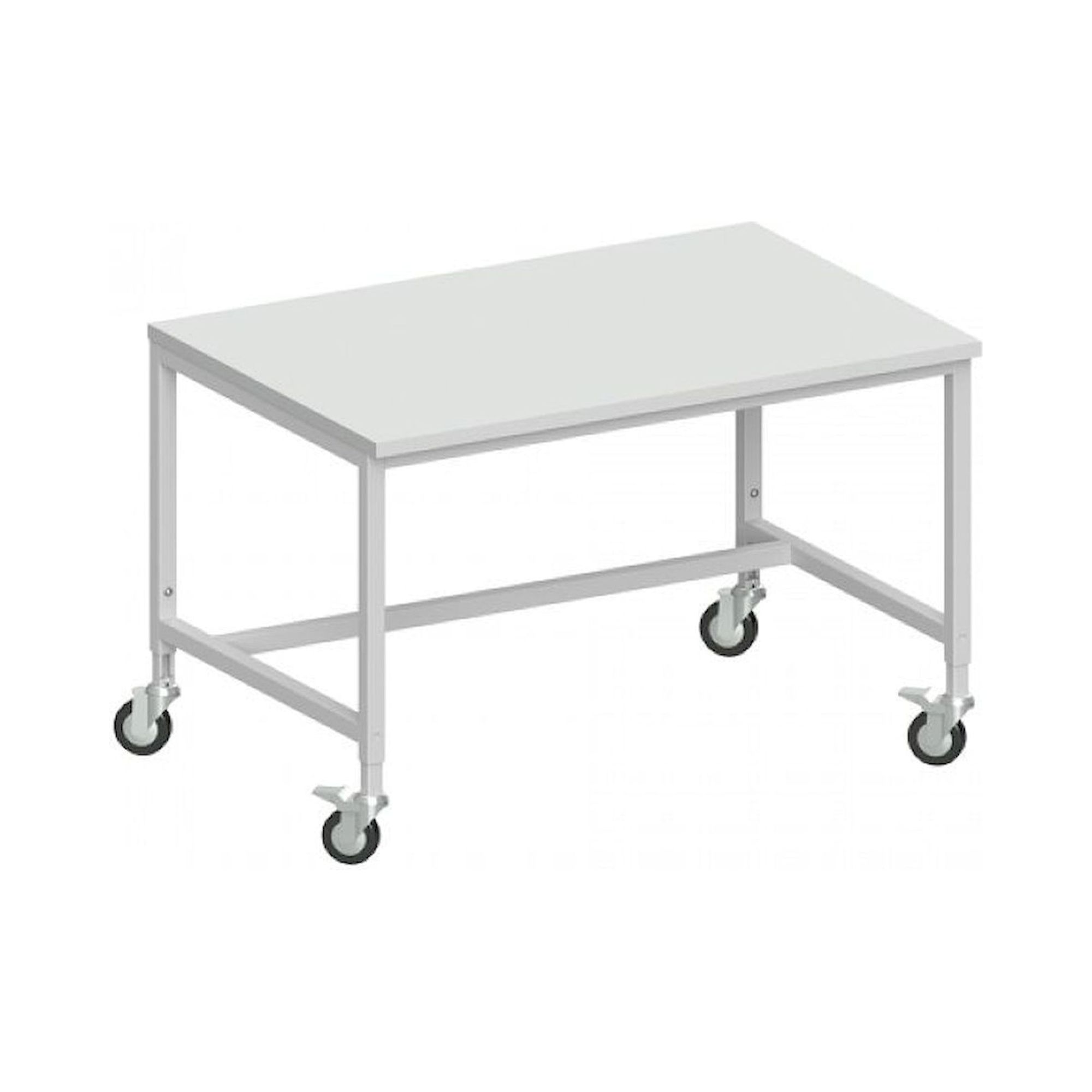 Karl 30.205.30. Arbeitstisch Basic fahrbar verstärkte Ausführung, 1200x800 mm