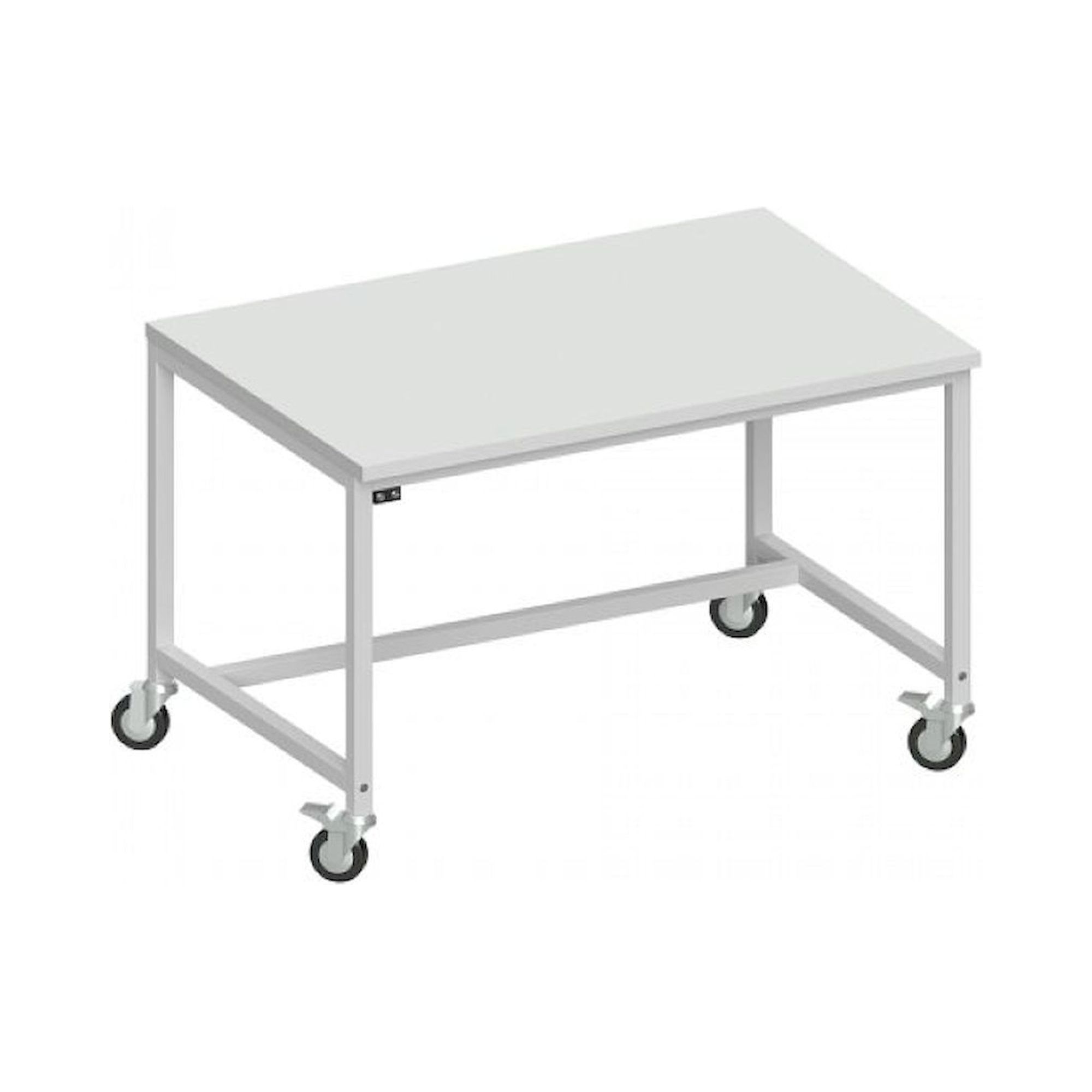 Karl 30.205.66. ESD-Arbeitstisch Basic fahrbar verstärkte Ausführung, 1200x800 mm