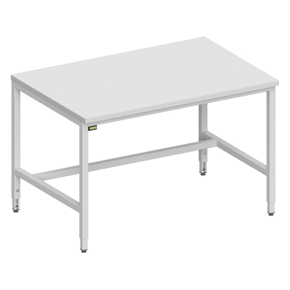 ESD-safe Basic 1200 work table, reinforced version, 1200x800 mm - Karl 31.105.66