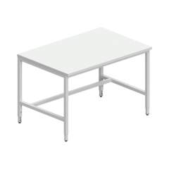 Karl 31.105.30. Arbeitstisch Basic 1200 verstärkte Ausführung, 1200x800 mm