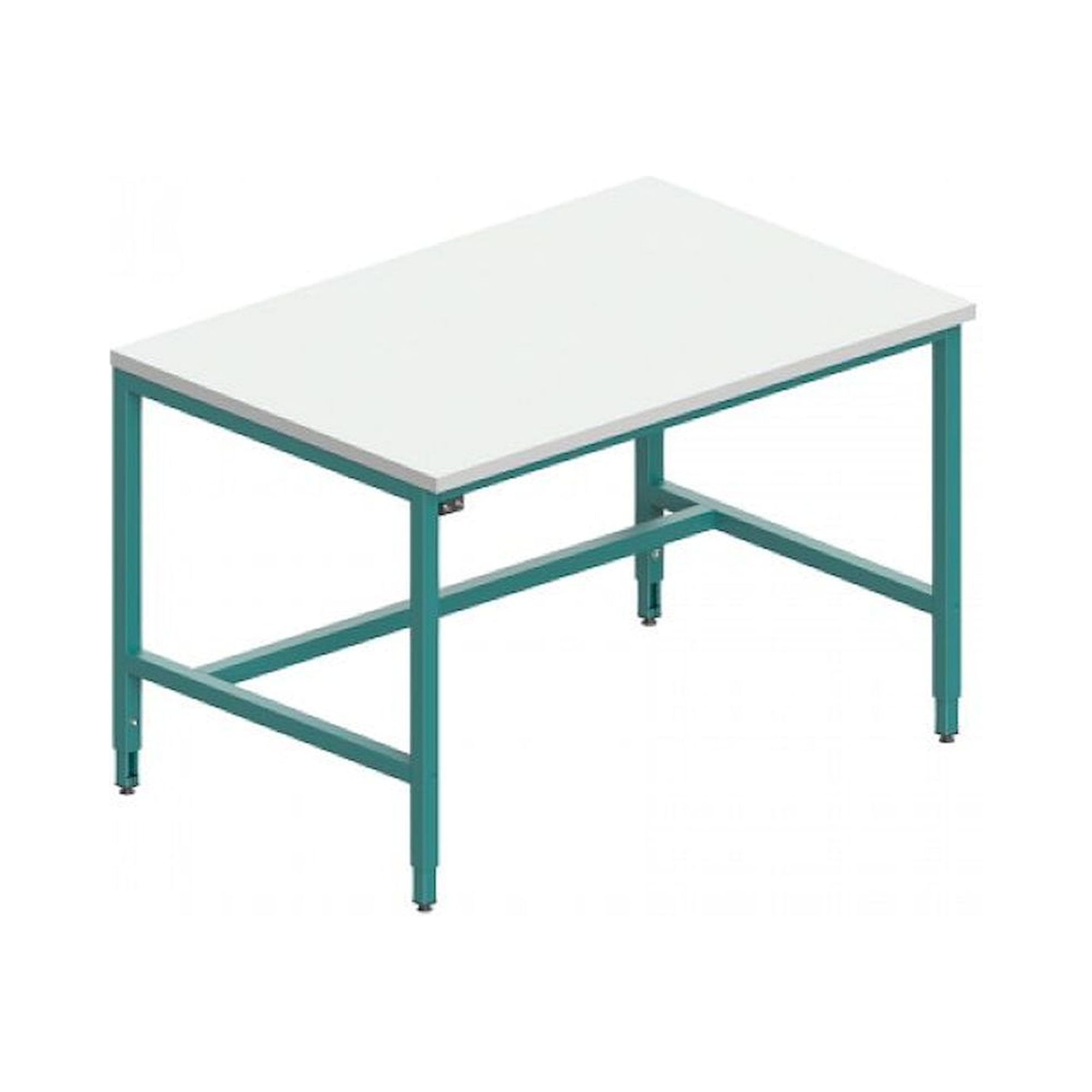 Karl 31.105.35. ESD-Arbeitstisch Basic 1200 verstärkte Ausführung, 1200x800 mm