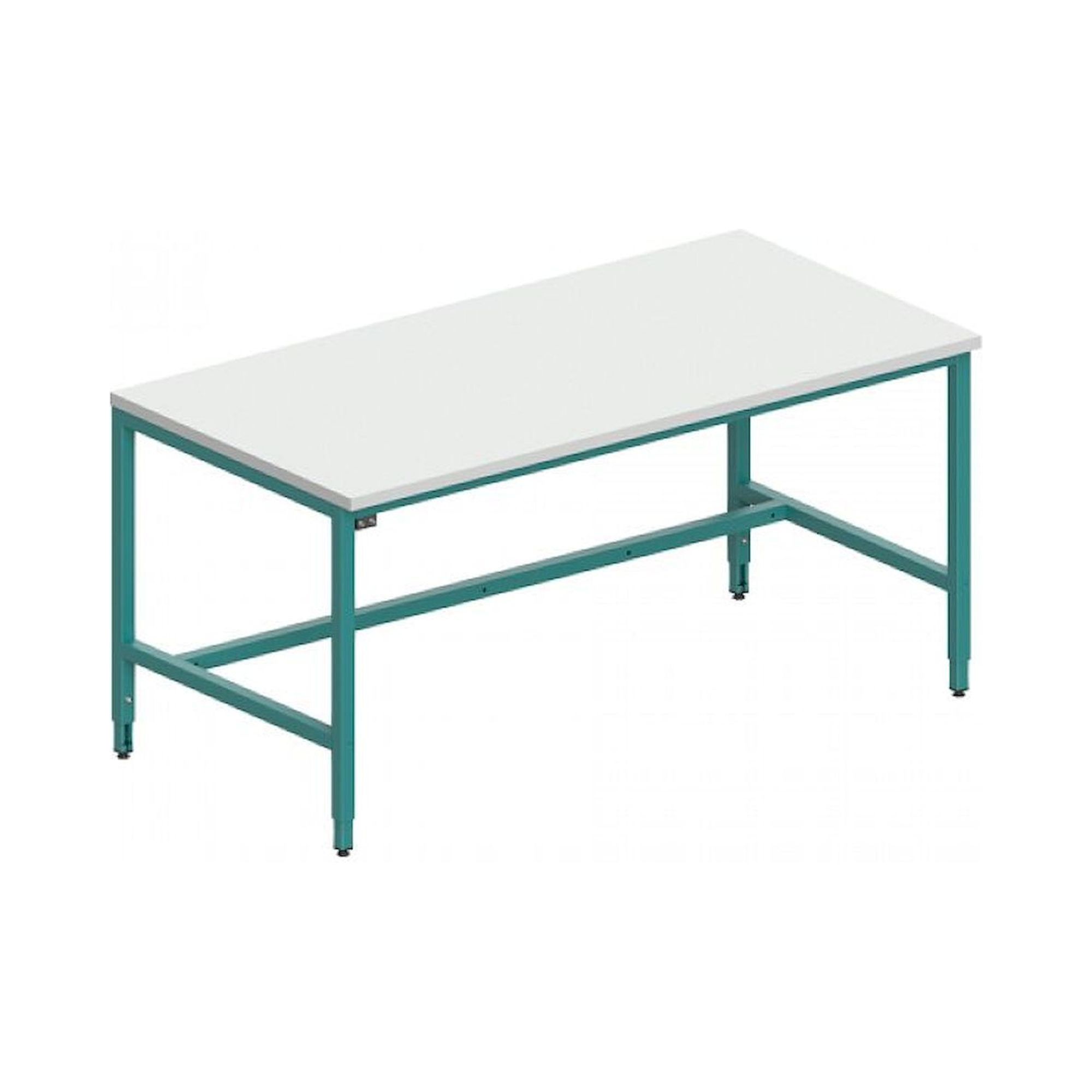 Karl 31.125.48. ESD-Arbeitstisch Basic 1600 verstärkte Ausführung, 1600x800 mm