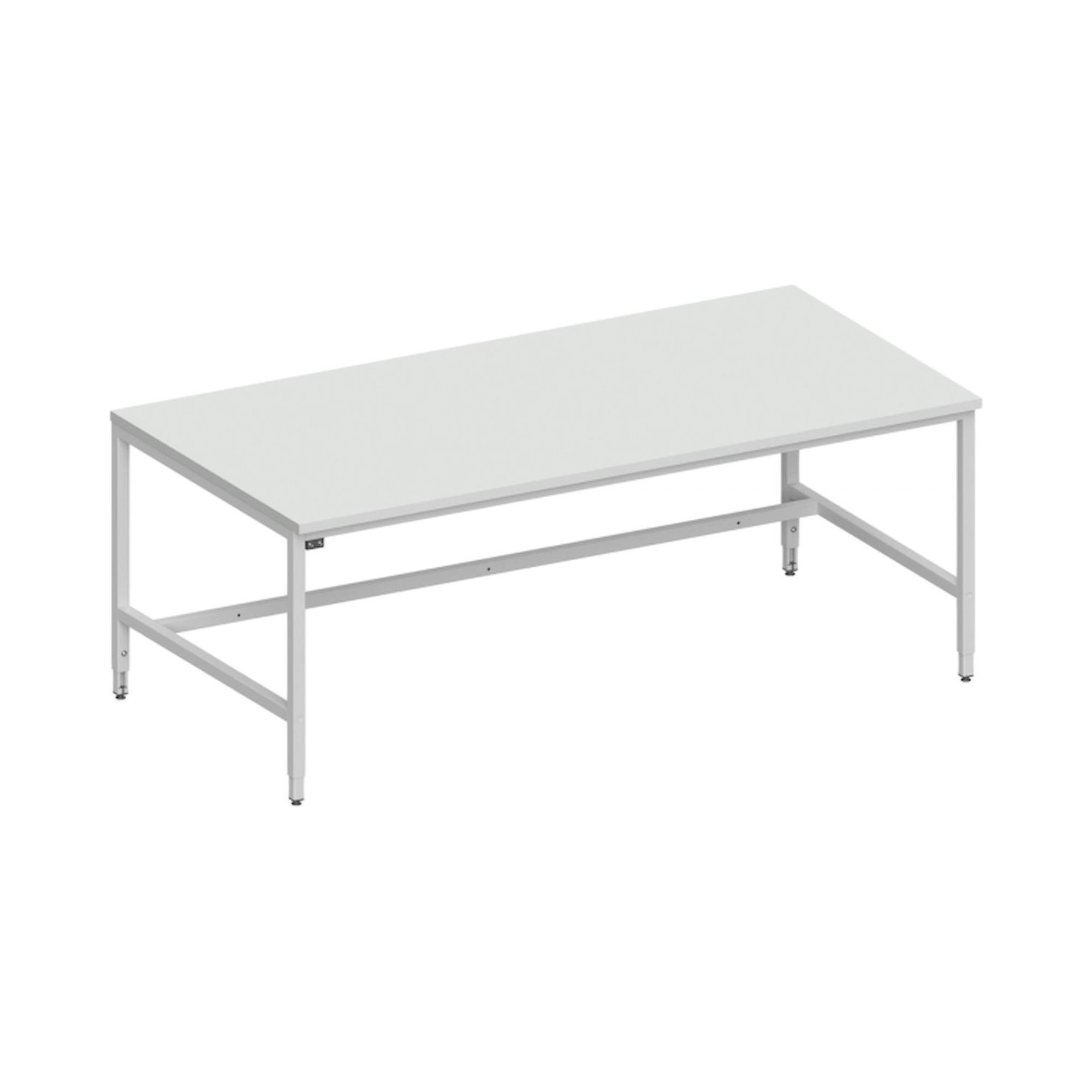 Karl 31.145.34. ESD-Arbeitstisch Basic 2000 verstärkte Ausführung, 2000x1000 mm