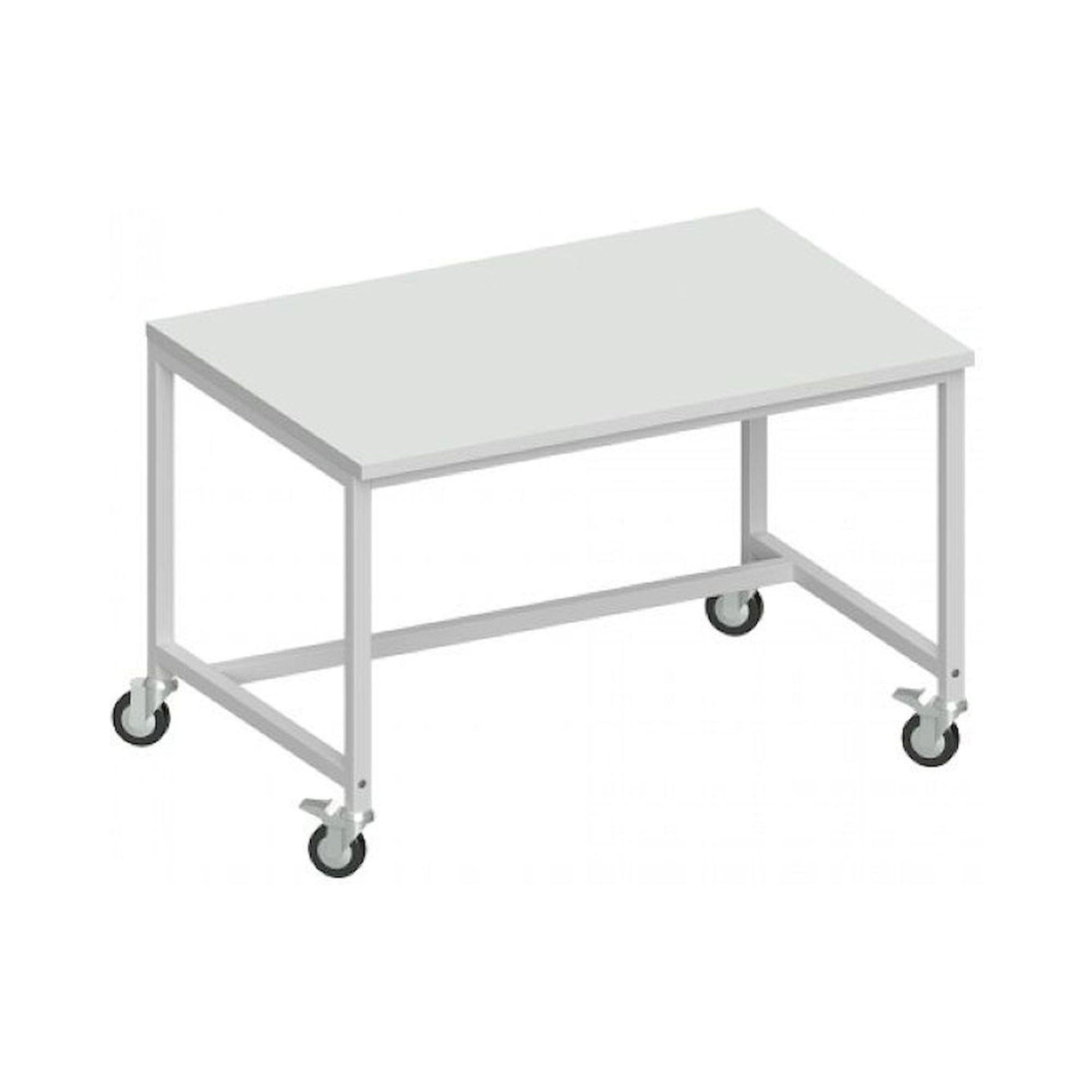 Karl 31.205.30. Arbeitstisch Basic fahrbar verstärkte Ausführung, 1200x800 mm