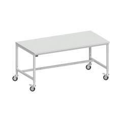 Karl 31.225.66. ESD-Arbeitstisch Basic fahrbar verstärkte Ausführung, 1600x800 mm