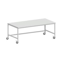 Karl 31.245.63. Arbeitstisch Basic fahrbar verstärkte Ausführung, 2000x1000 mm